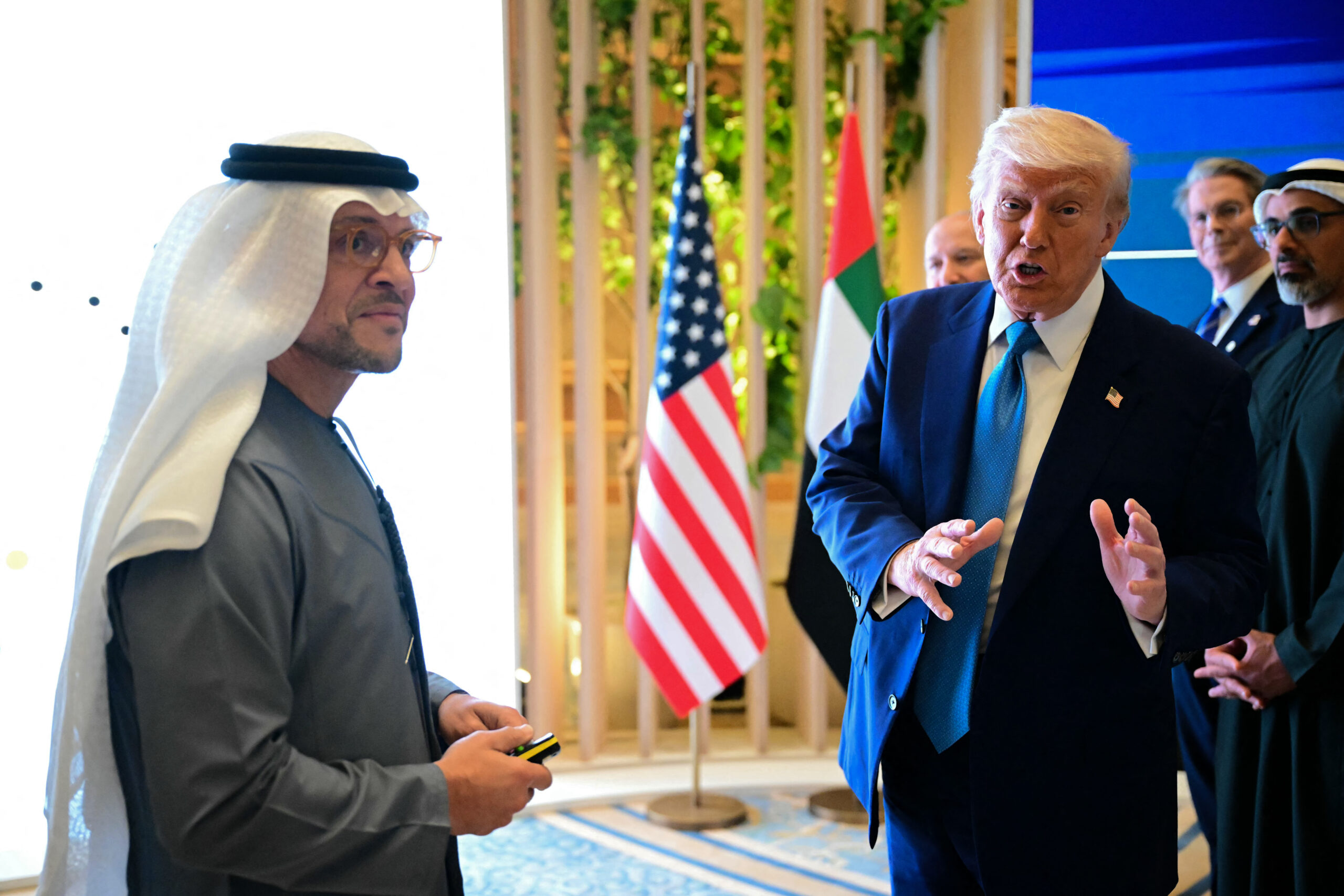 Trump wraps Mideast tour touting UAE role in Queens soccer stadium: ‘I was born there’