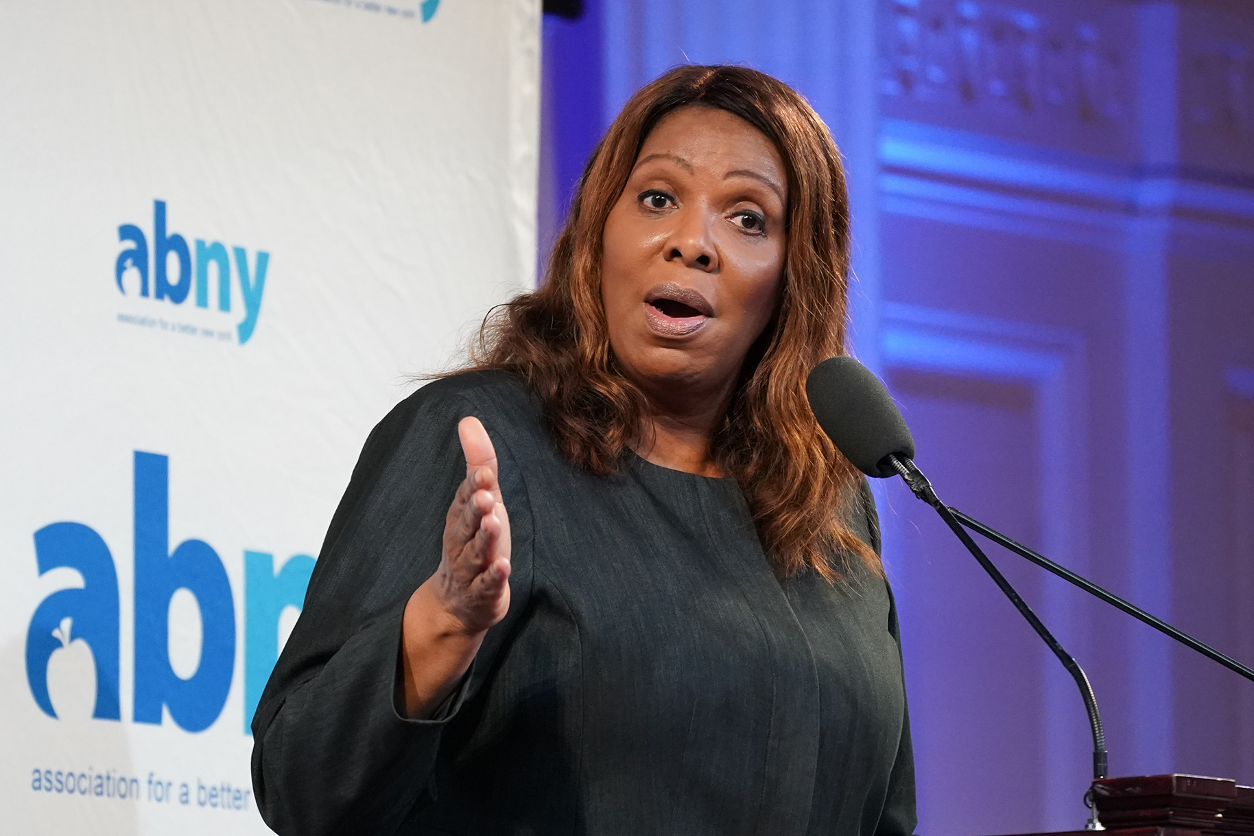 Embattled NY AG Letitia James touts Trump legal battles — while blasting DOJ probe into alleged real estate fraud