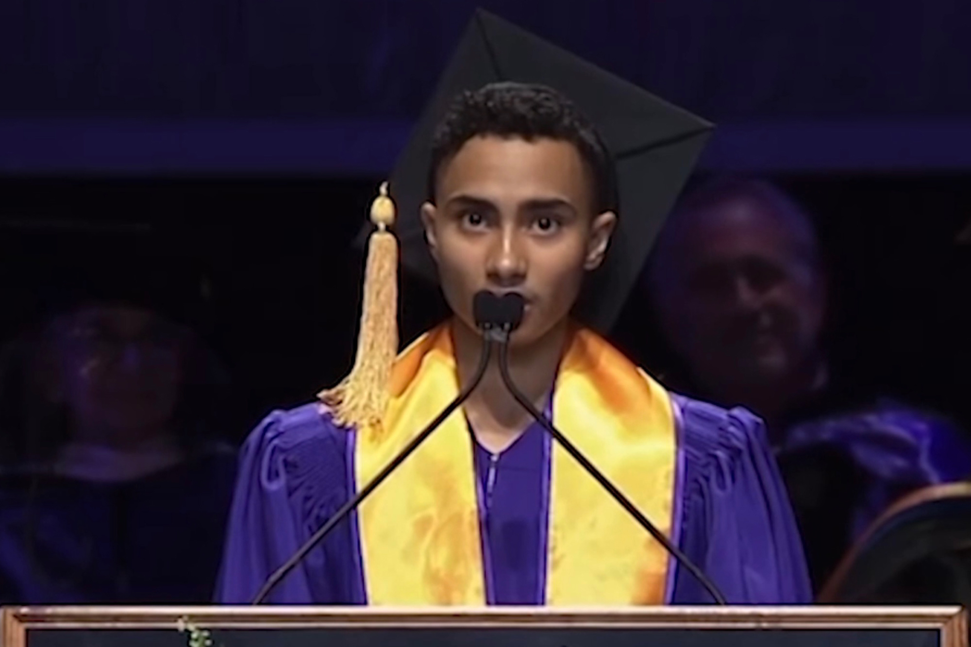 NYU withholds diploma from student who decried ‘genocide’ in Gaza during commencement speech — as Dem says, ‘Good luck getting a job’