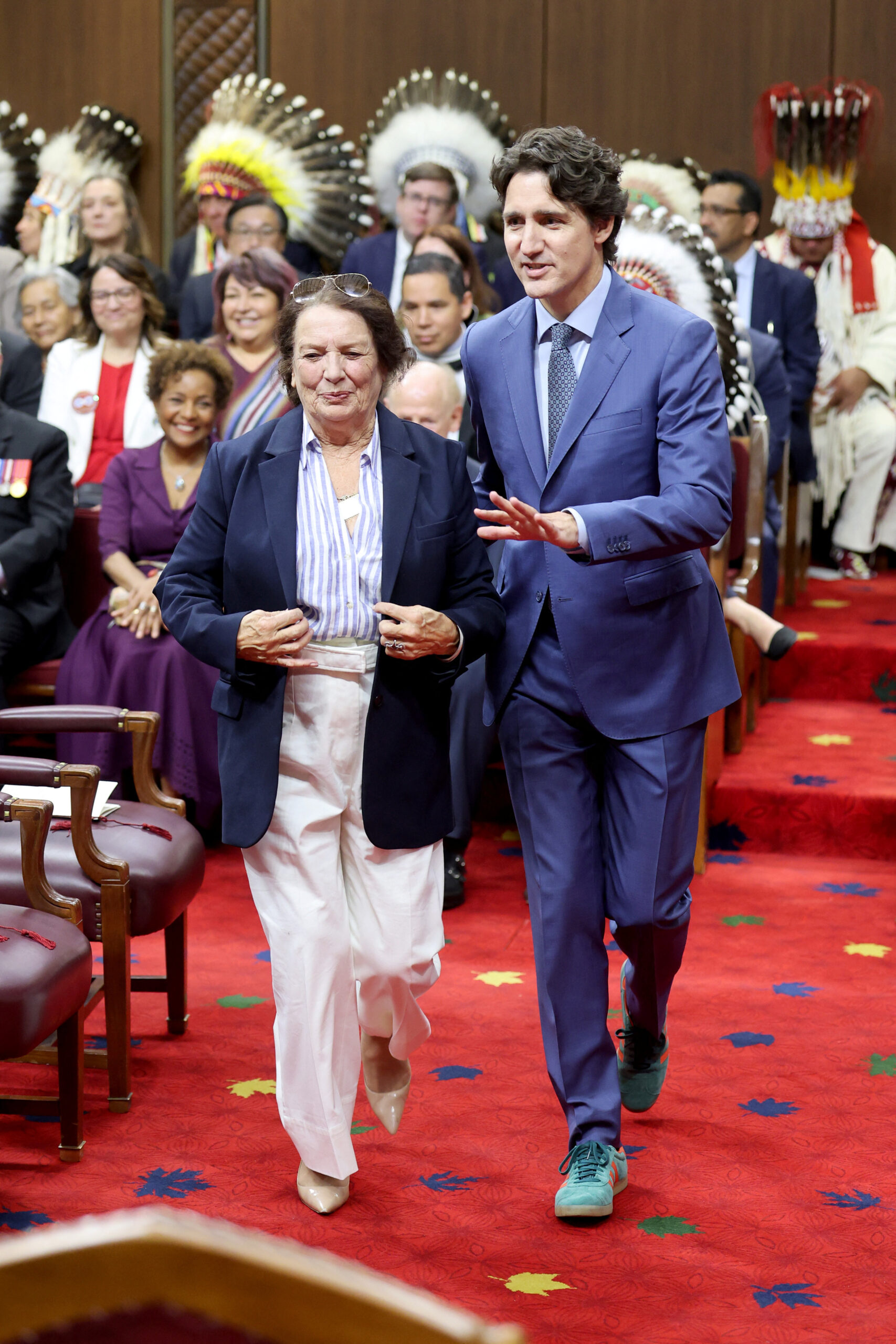 Trudeau turns heads with odd fashion choice at King Charles’ historic speech