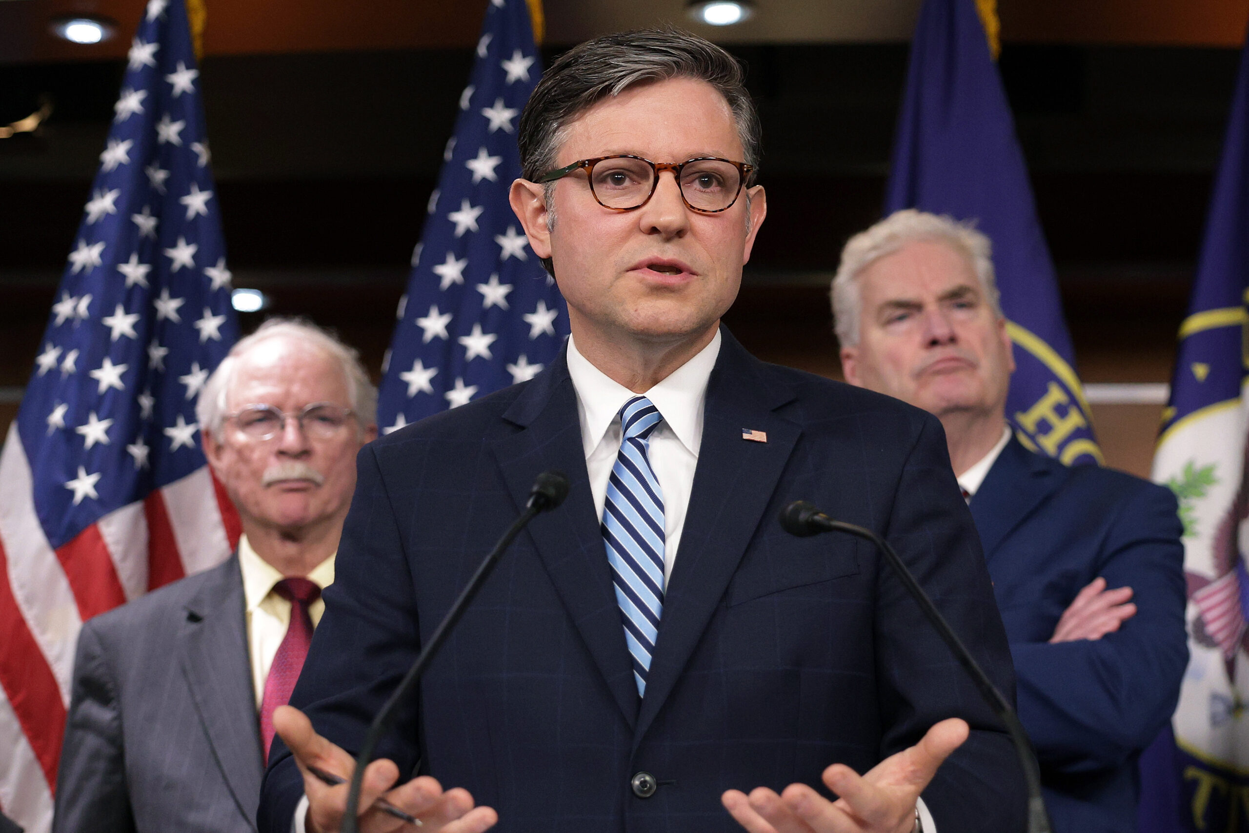 House Speaker Mike Johnson throws his weight behind bid to bar congressional stock trading