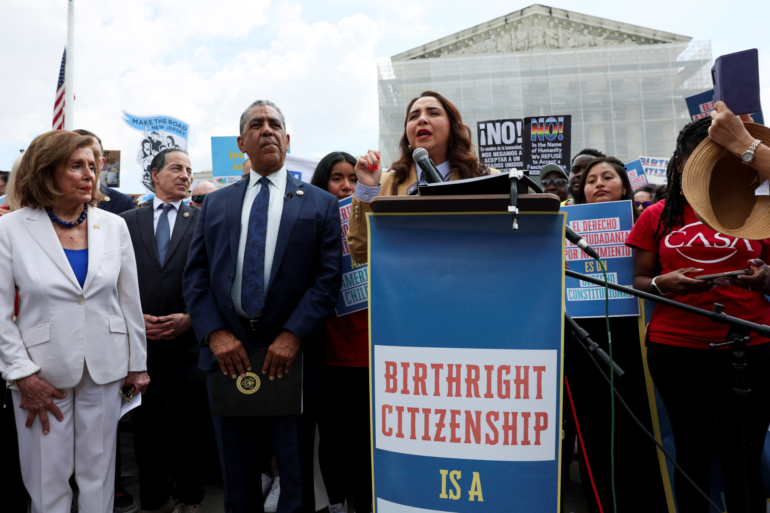 Supreme Court agonizes over whether lower courts can block Trump birthright citizenship order