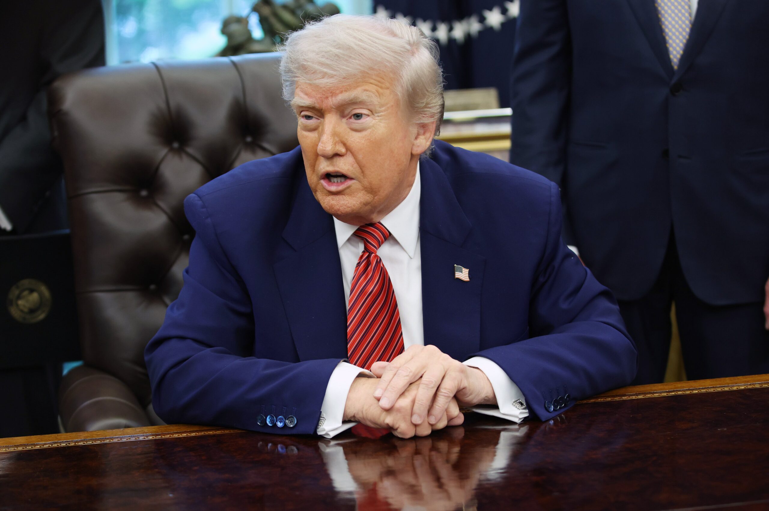 Trump blasts ‘backroom hustlers’ in legal battle over tariffs, says US will lose ‘trillions’