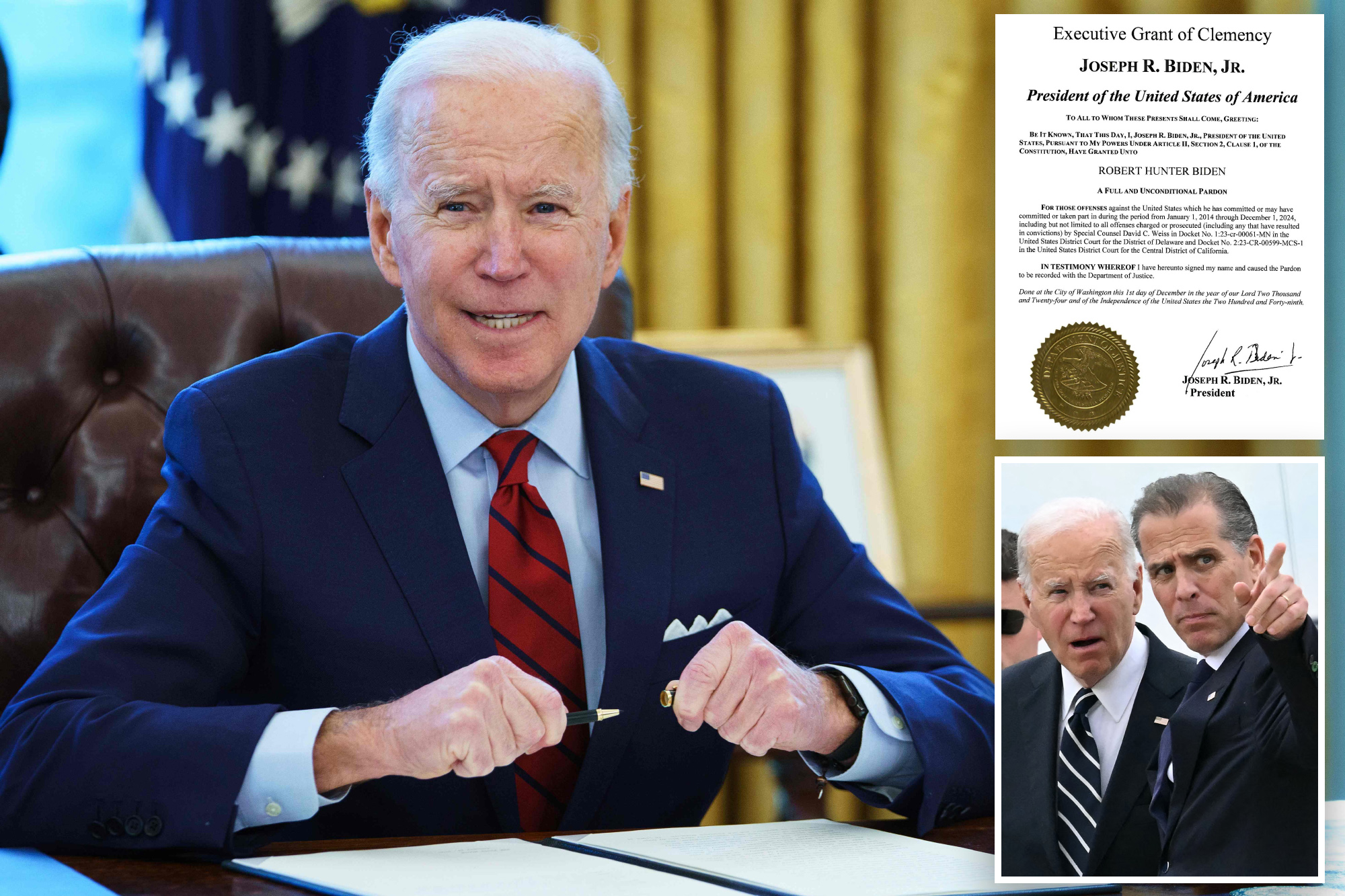 Biden only hand-signed one pardon during final spree, and it was his most controversial one