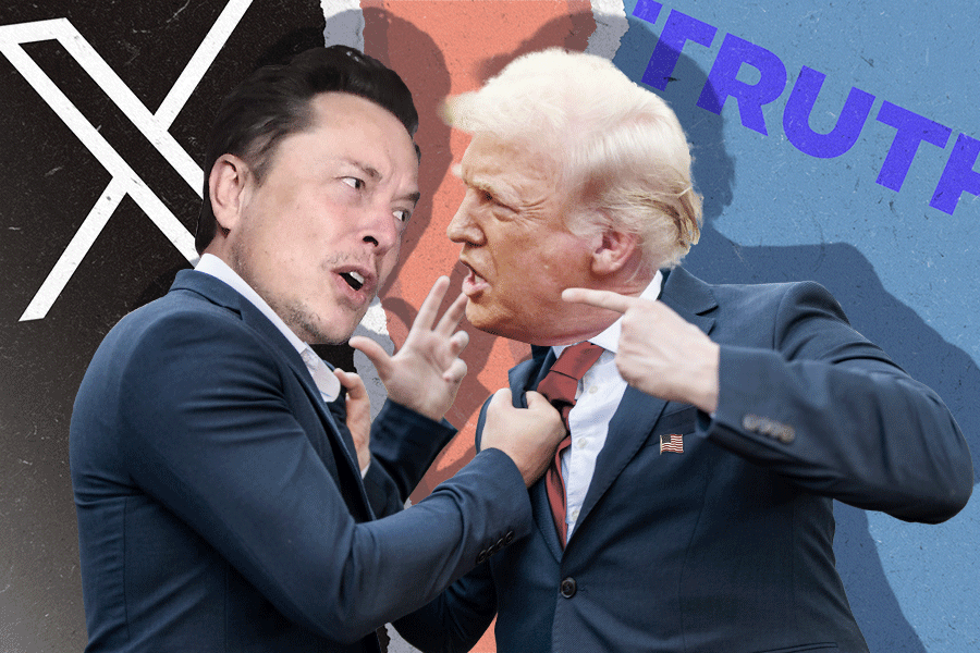 Musk-Trump war of words likely puts kibosh on rumored Truth Social buyout — or will it?