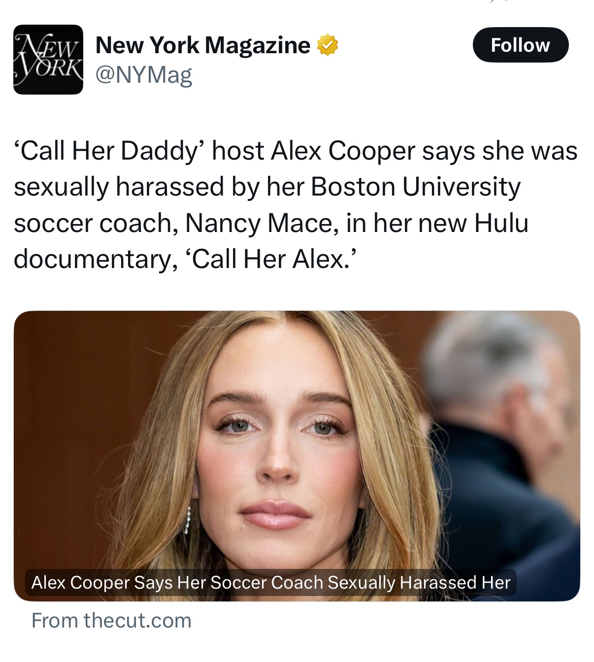 Nancy Mace blasts New York Magazine for ‘lazy, dangerous typo’ wrongly implicating her in Alex Cooper sex harass claims