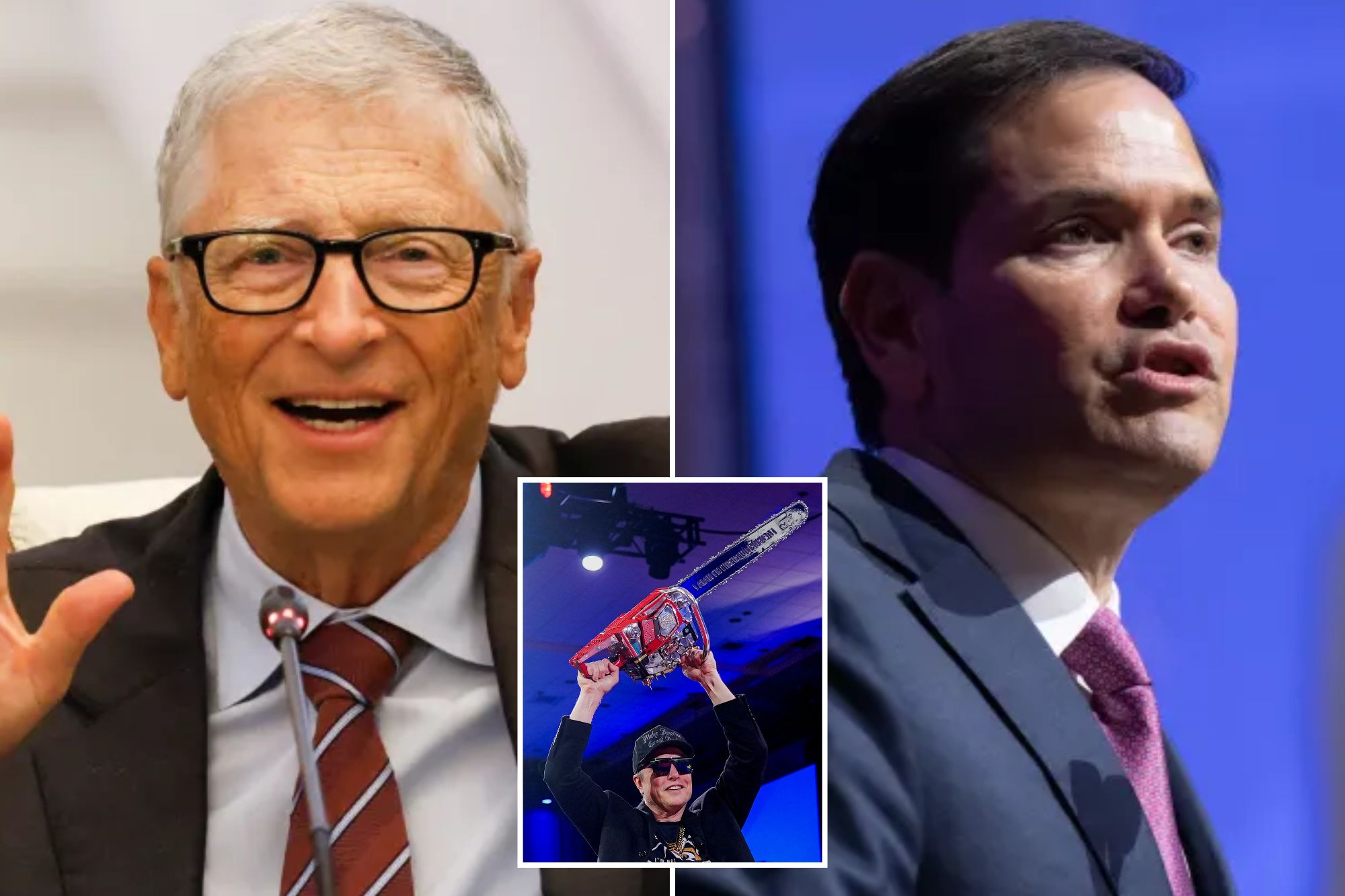 Bill Gates pleaded with Marco Rubio to reverse Elon Musk’s DOGE cuts to USAID: report