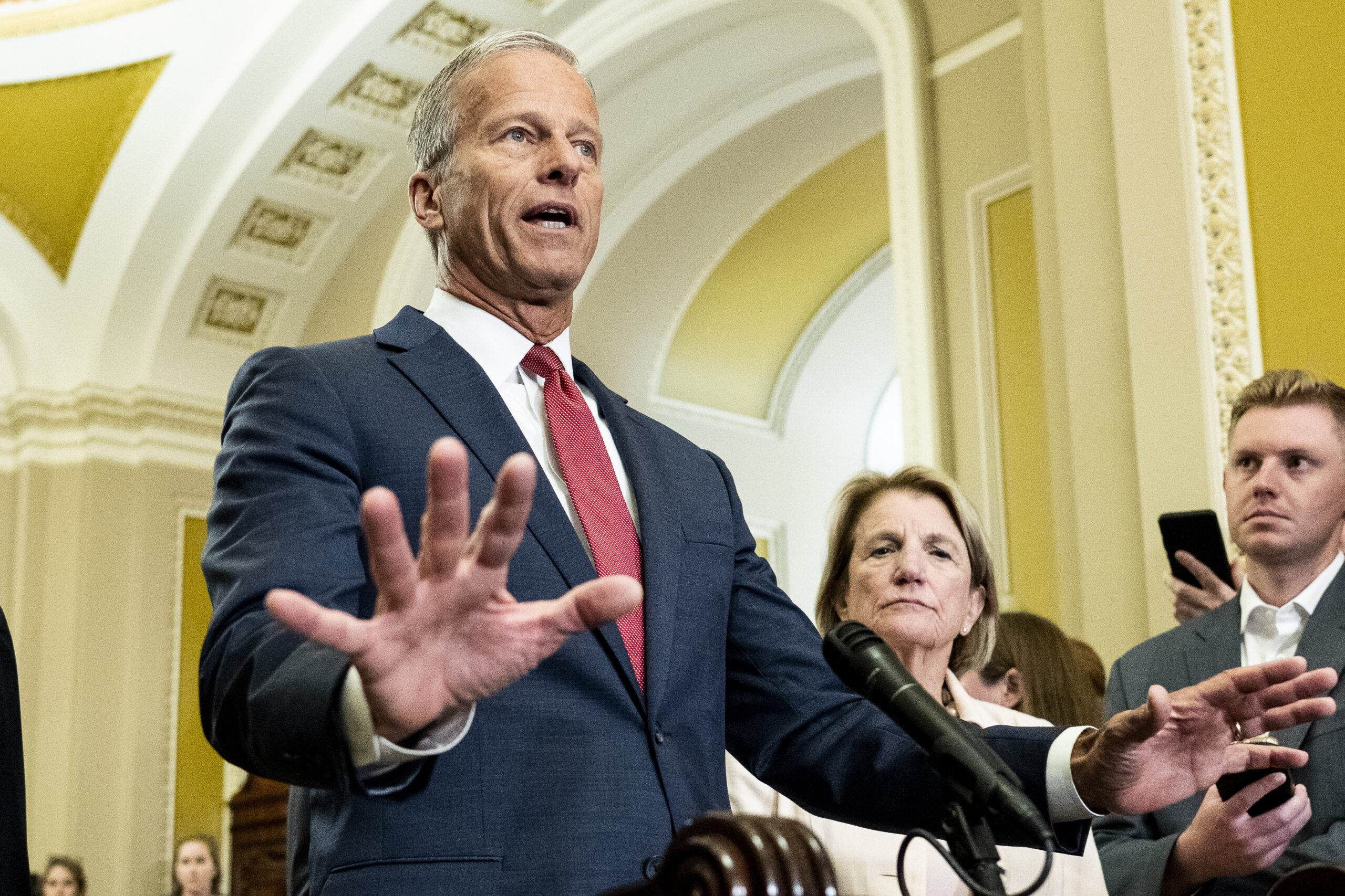 Senate Majority Leader John Thune dismisses calls for Iran war powers resolution: ‘Getting the cart ahead of the horse’