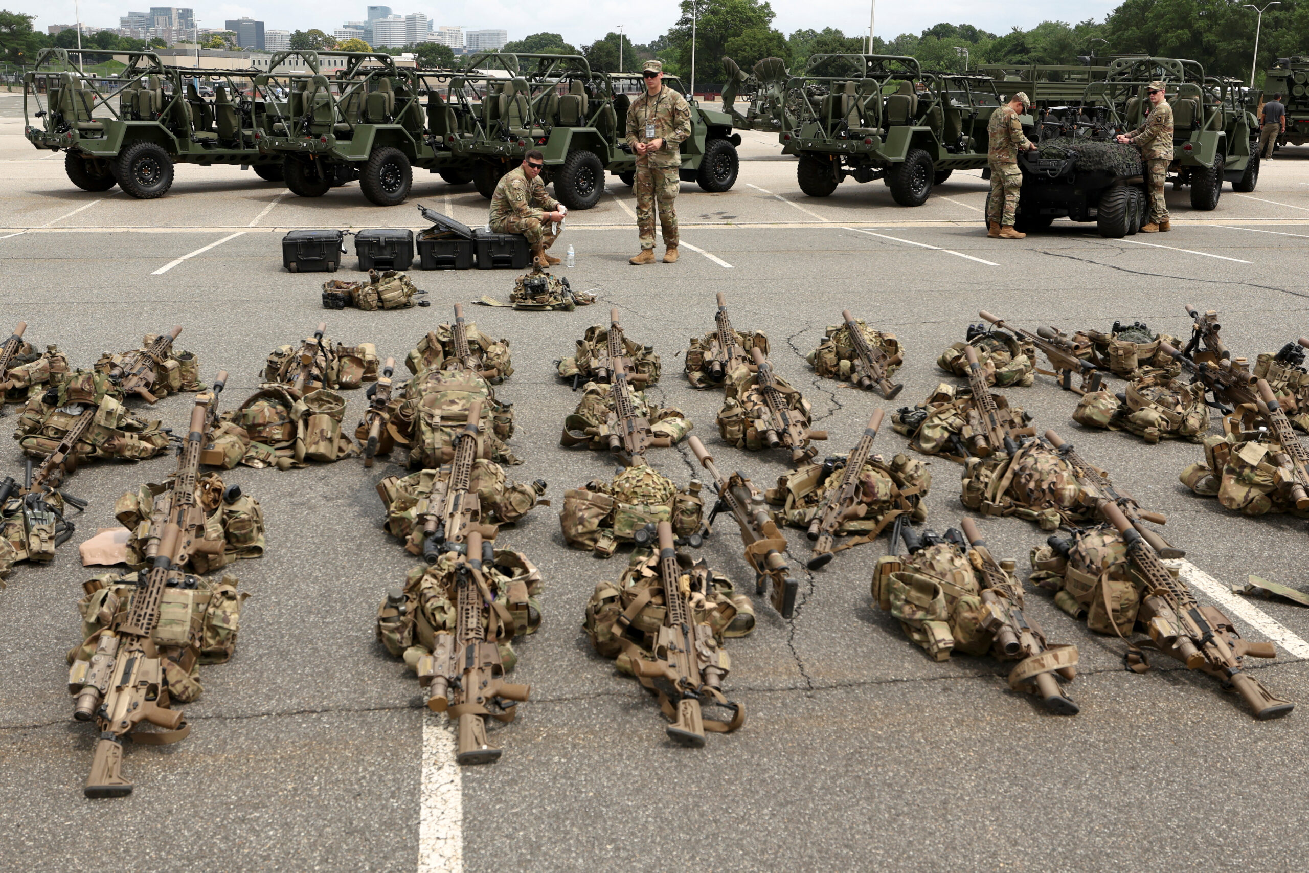 Trump says weather won’t stop dazzling festivities on Army’s 250th: ‘Rainy day parade brings good luck’