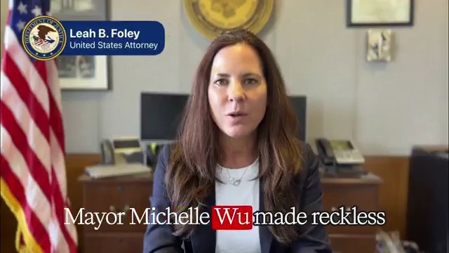 Boston’s woke Mayor Michelle Wu calling ICE ‘secret police’ is ‘reckless,’ top US prosecutor in Massachusetts says