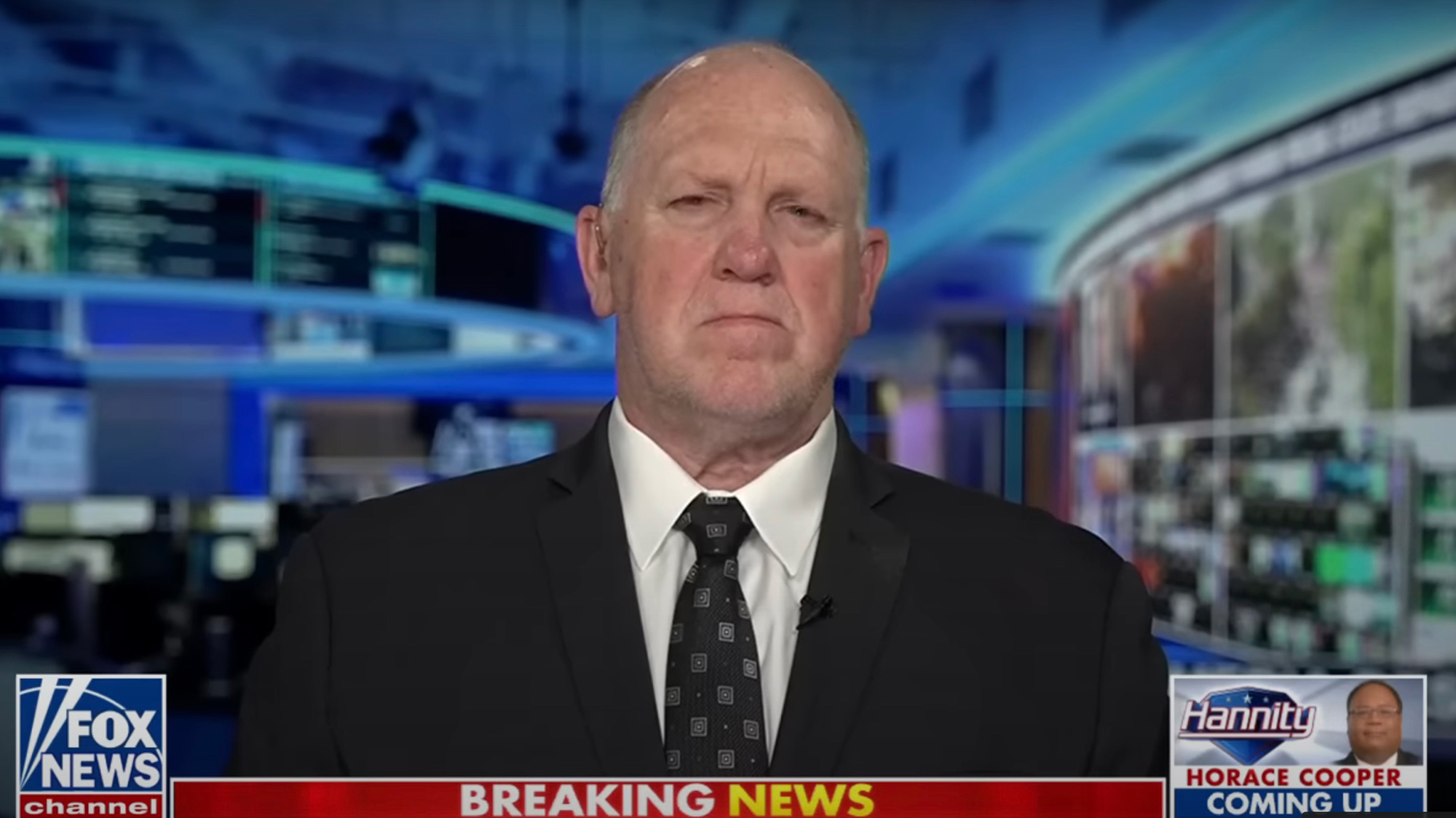 Tom Homan ‘convinced’ US will see major terror attack because of Biden’s lax border policies: ‘It’s coming’
