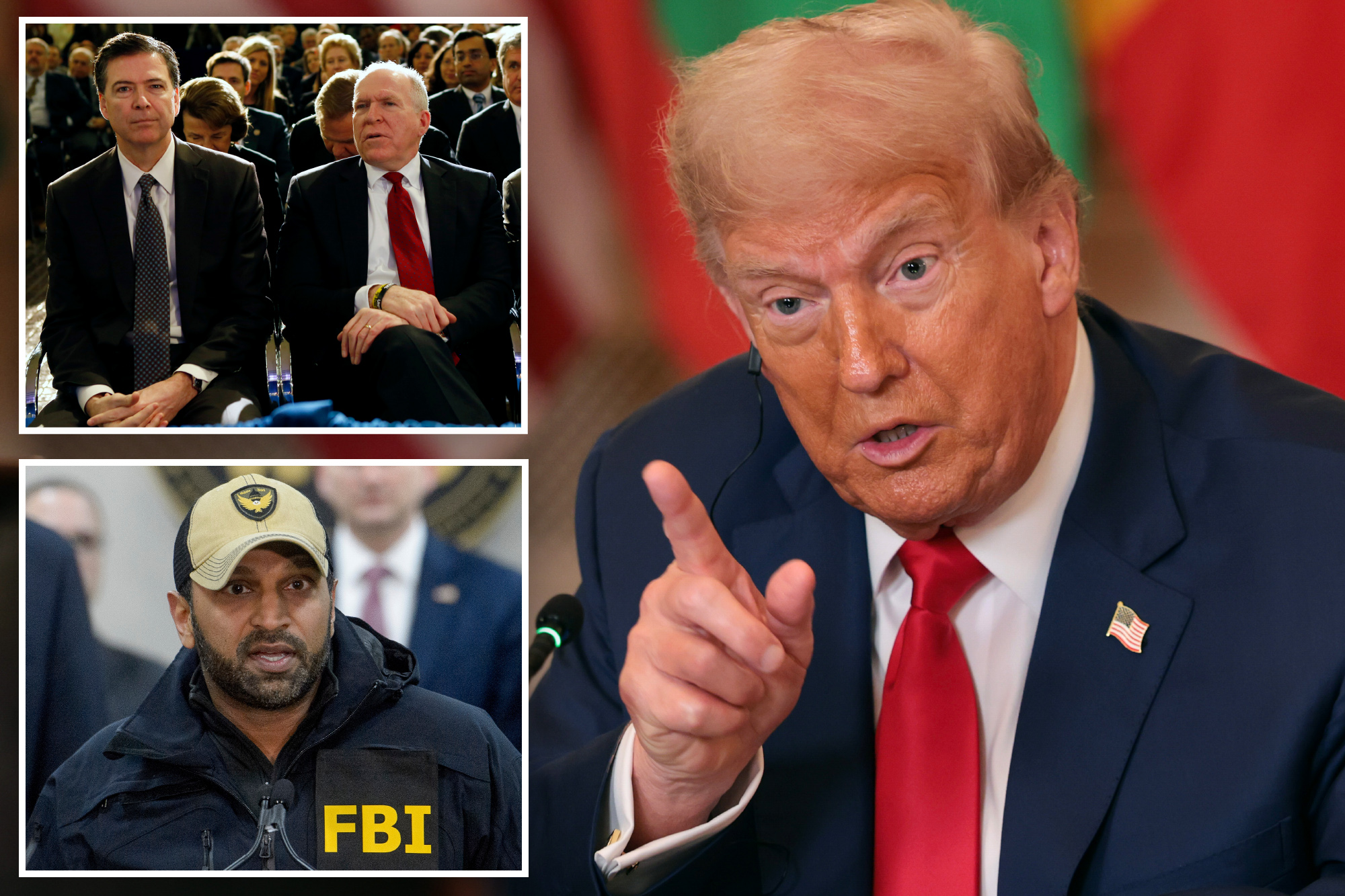 Trump cheers FBI probe of former foes Comey and Brennan over Russia-gate investigation: ‘They’re crooked as hell’