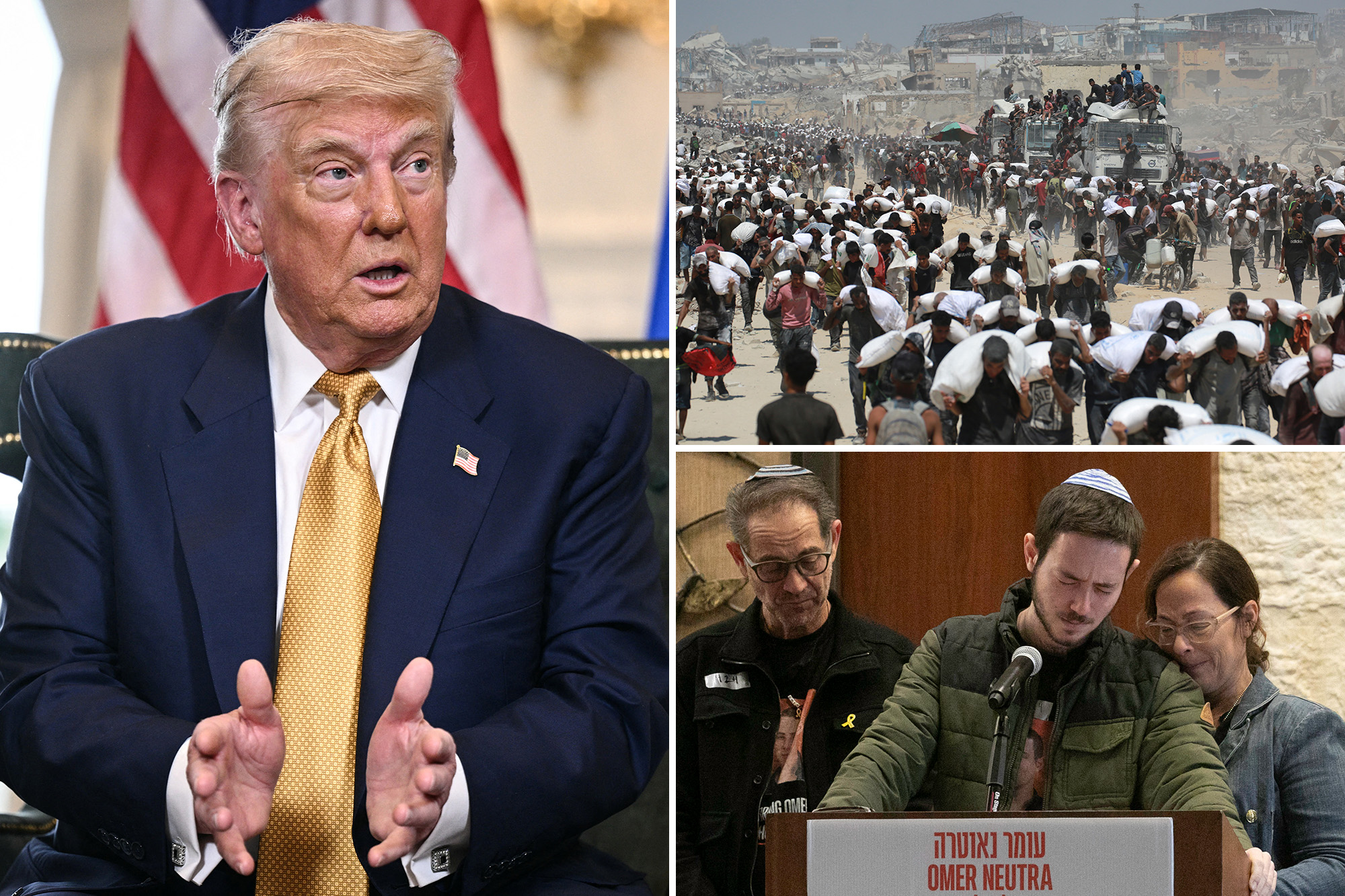 Trump says ‘Israel is gonna have to make a decision’ on Gaza — as he vows more aid