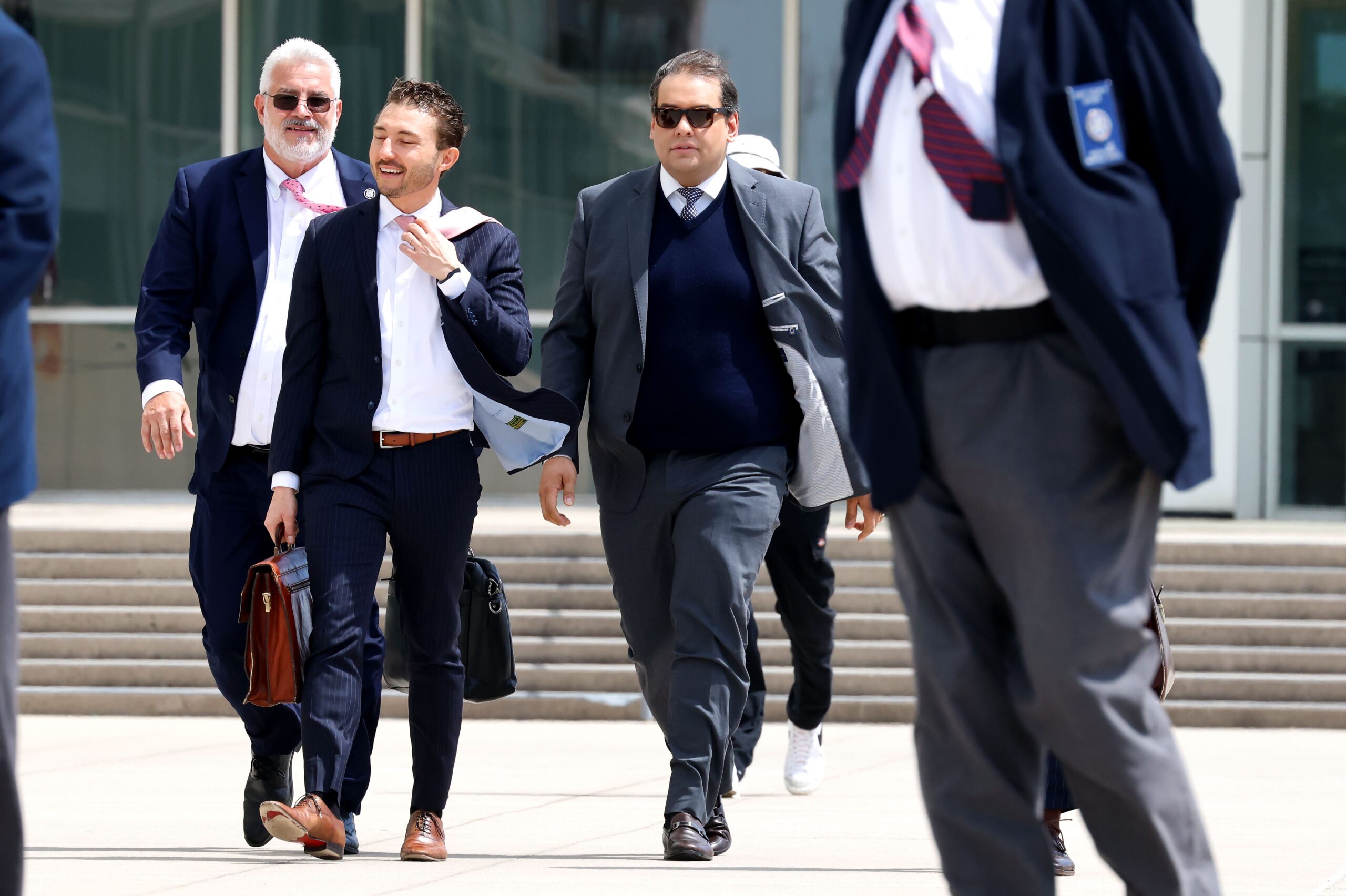 George Santos bids dramatic farewell to supporters, critics before he begins 87-month prison sentence: ‘The curtain falls’