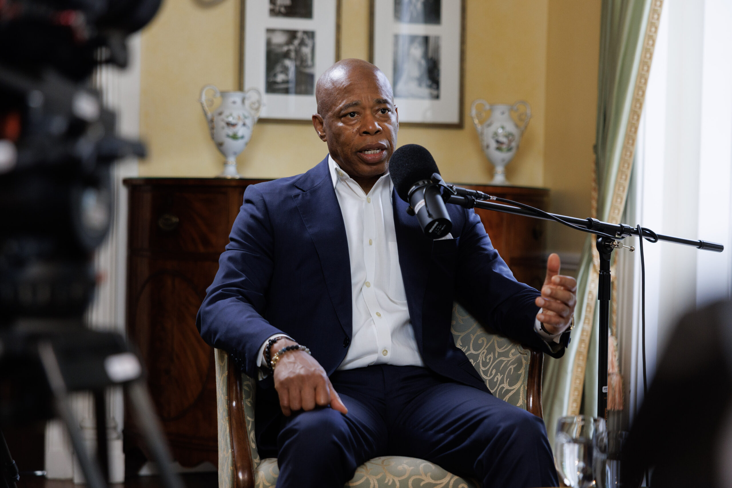Eric Adams praises Trump for securing US border, dishes on Biden meetings about migrant crisis: ‘Everything was out of control’