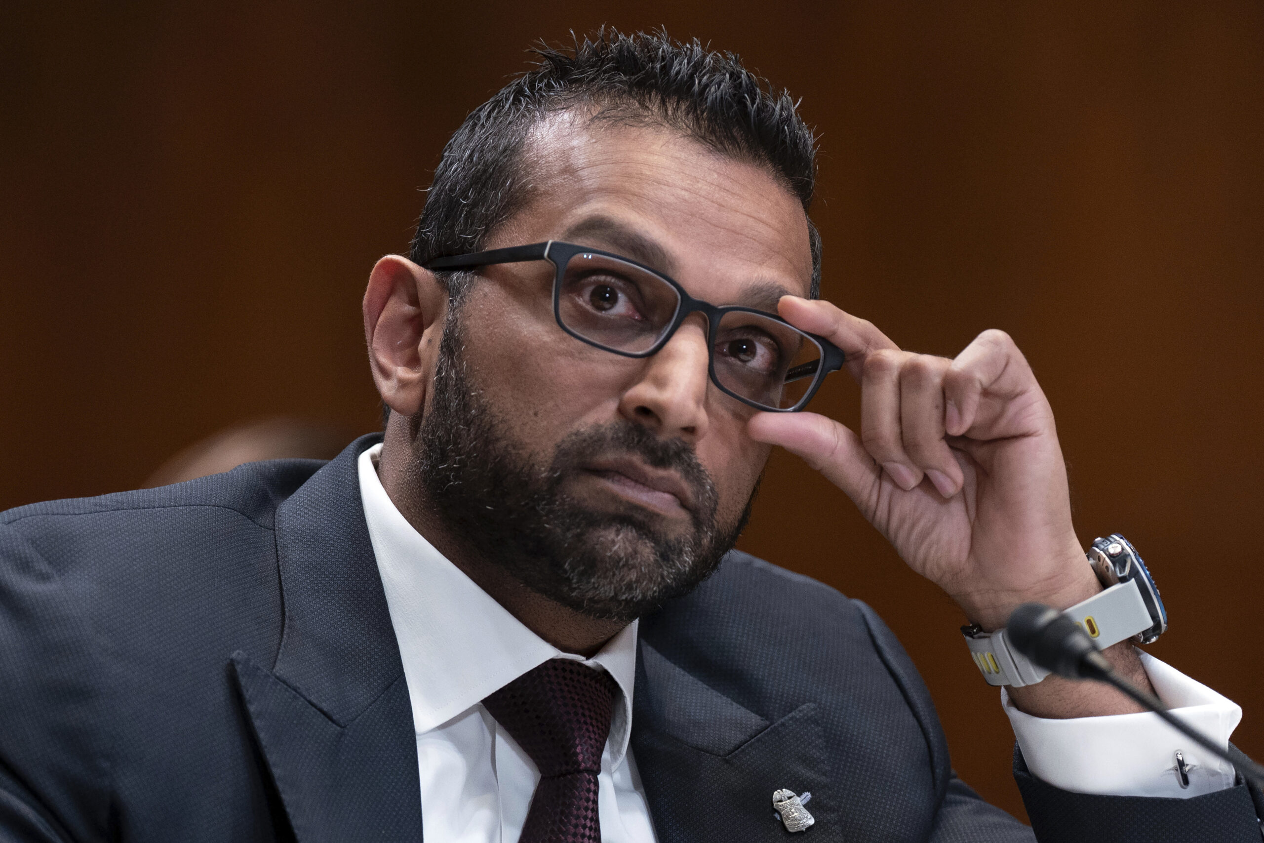 Kash Patel insists Epstein ‘conspiracy theories just aren’t true’ as MAGA rages over docs