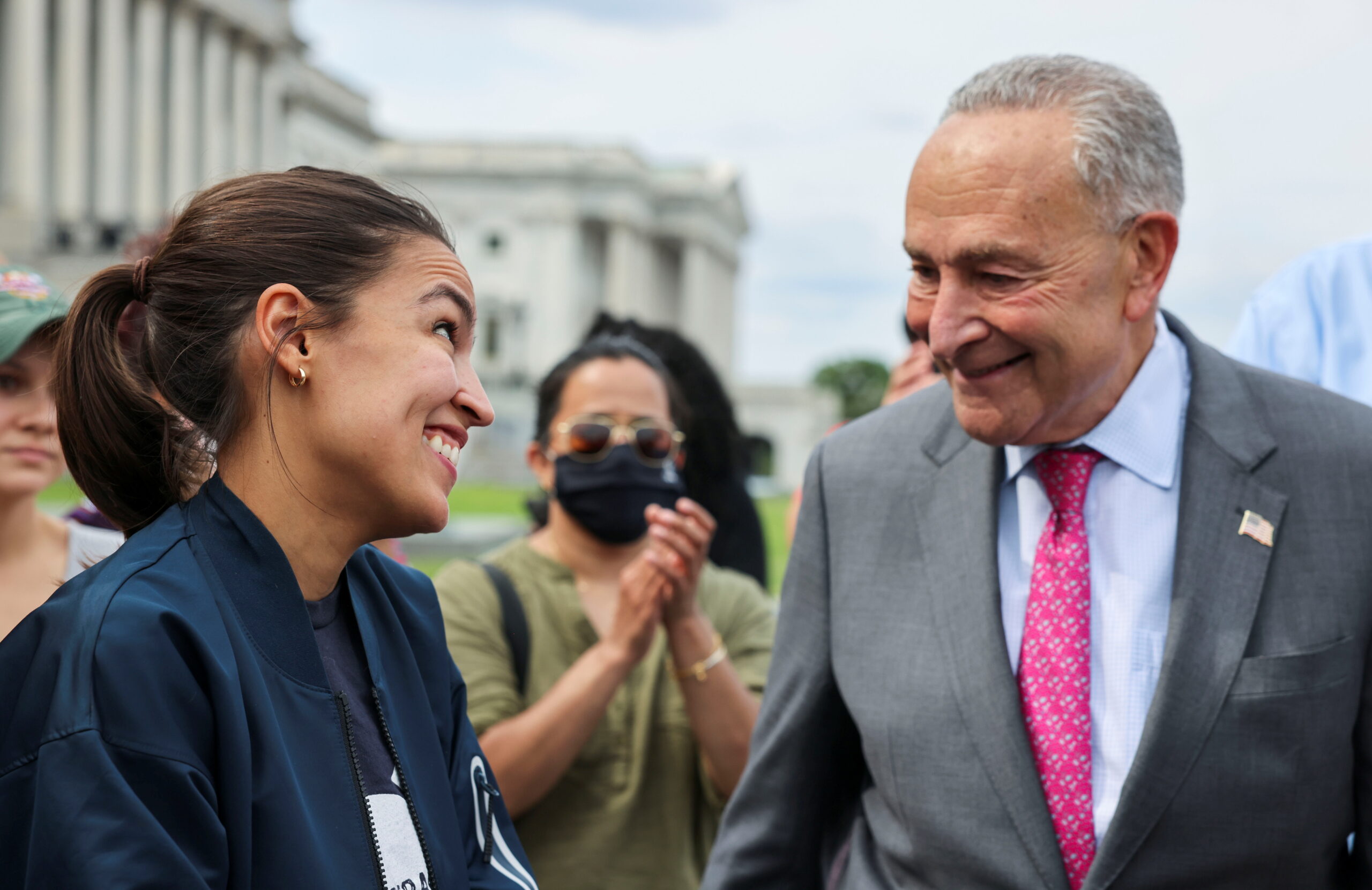 Trump trolls ‘Palestinian senator’ Schumer: ‘I hear AOC is gonna beat him’