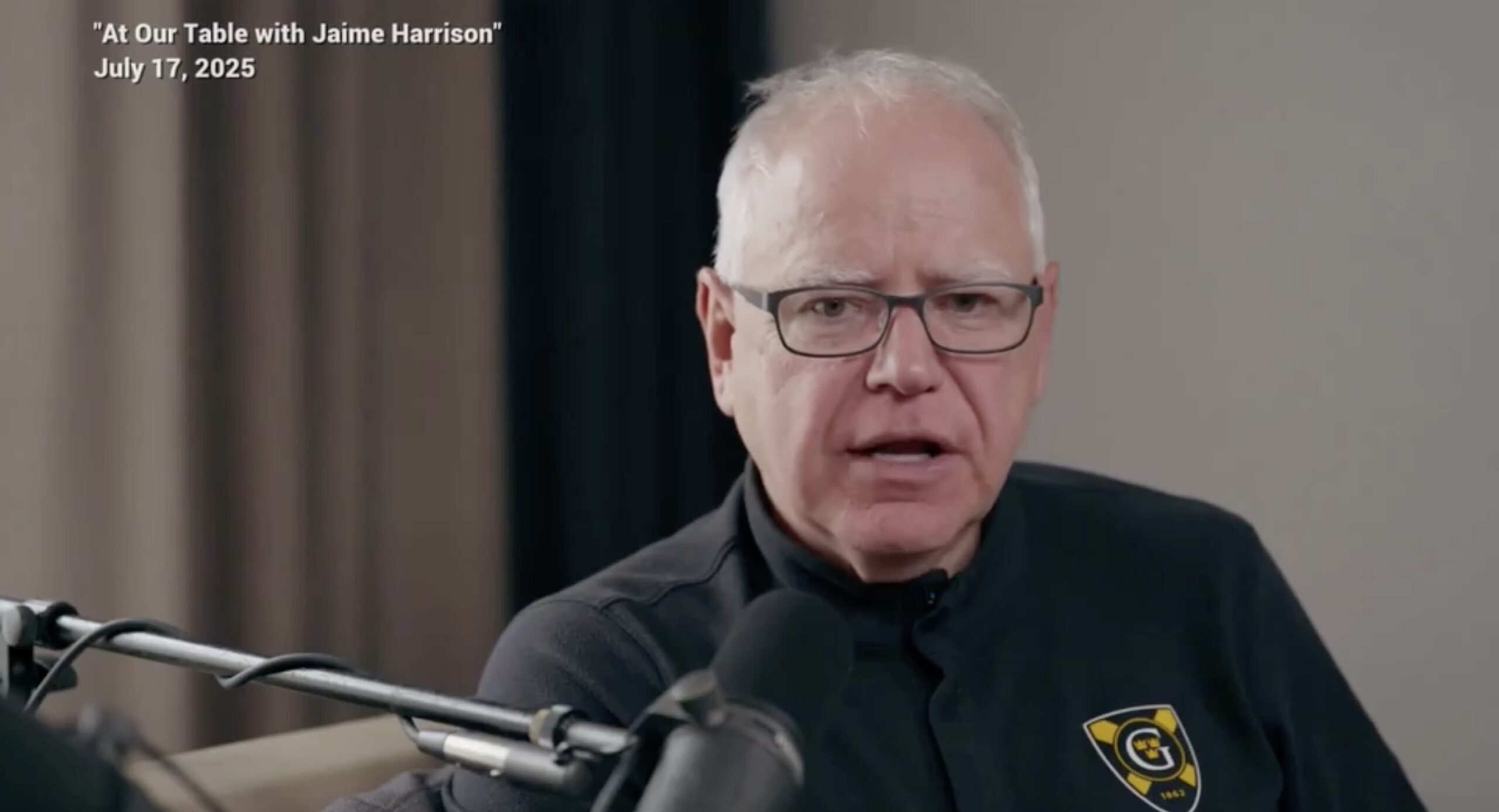 Tim Walz speaks on why Democrats come off like they’re against people being successful