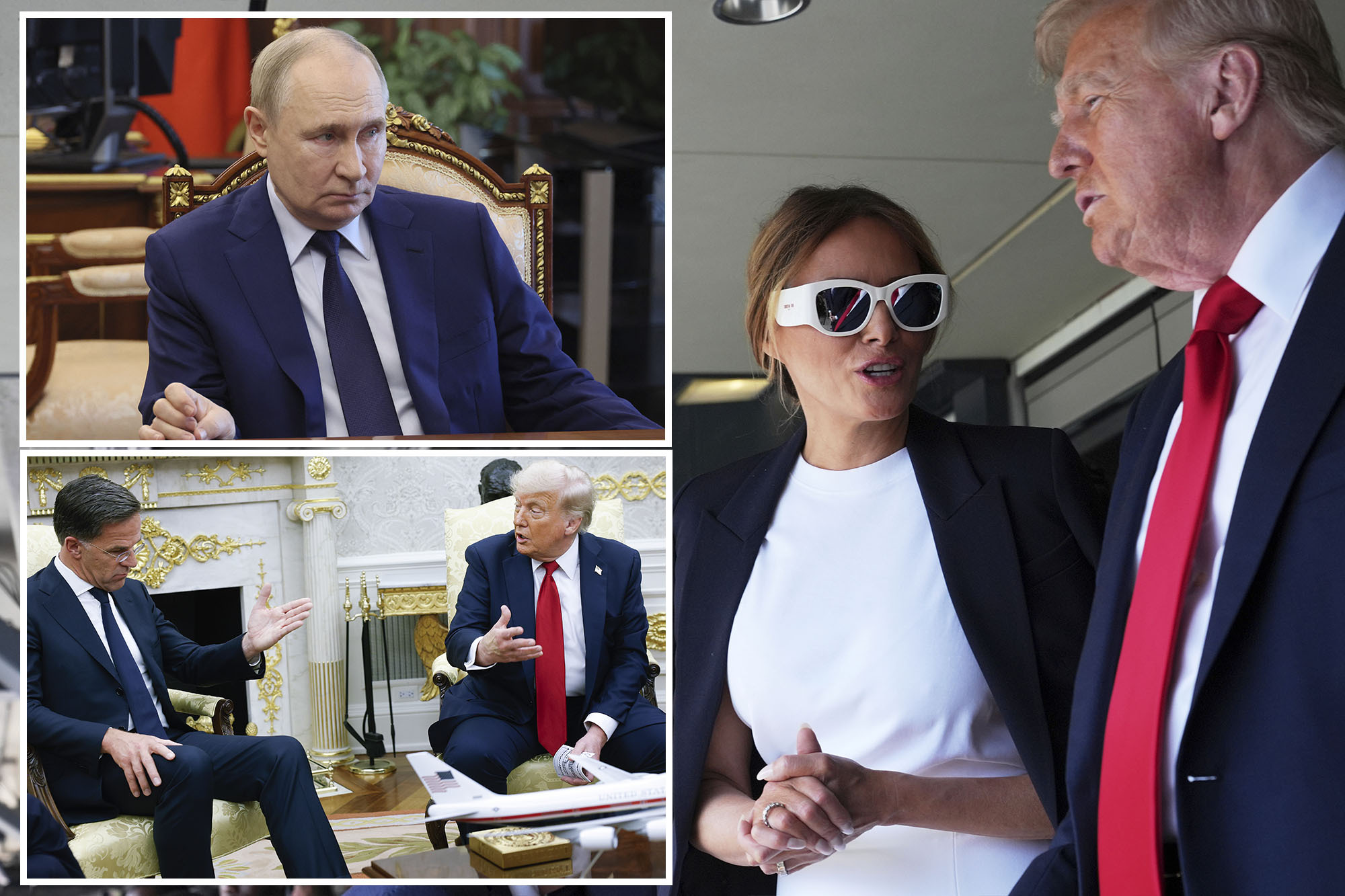 First lady Melania Trump helped convince president to get tough on Russia, he says