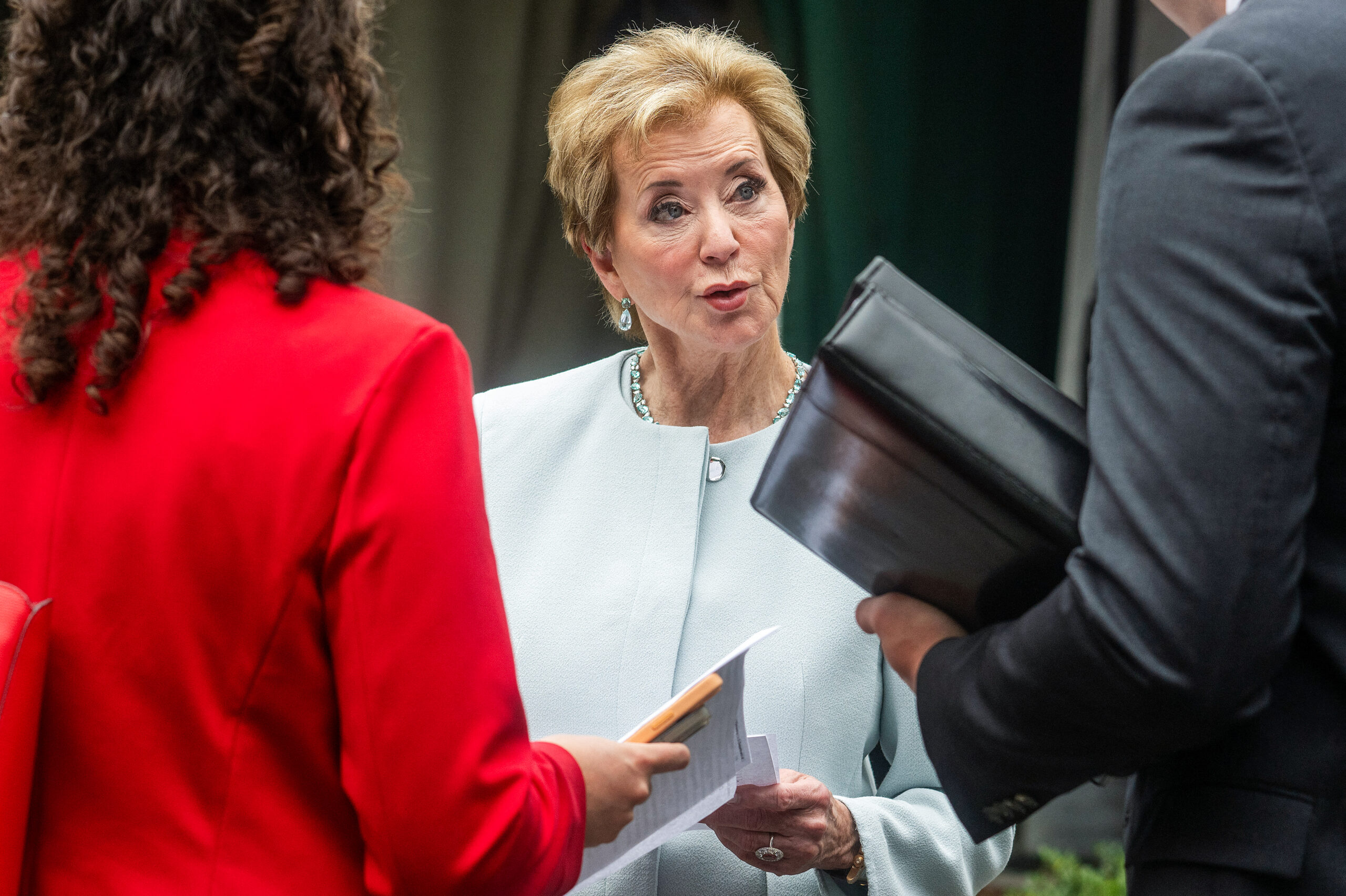 Education Secretary Linda McMahon is ‘hoping’ Harvard learns from Columbia’s $200M settlement — but Jewish alumni say more work to be done