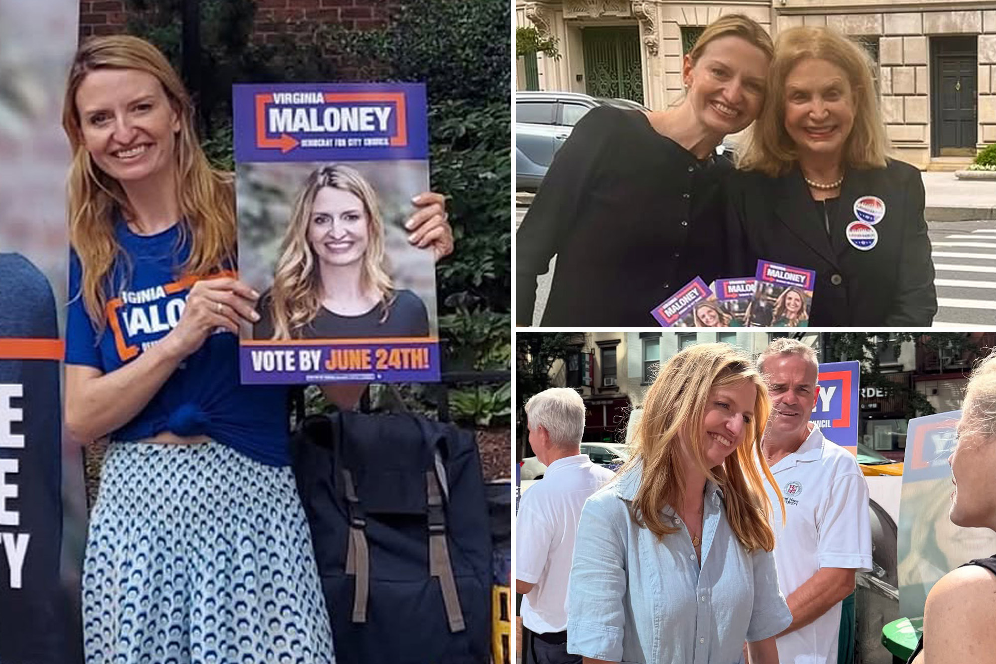 Daughter of former longtime NY Rep. Carolyn Maloney declares primary victory in crowded council race