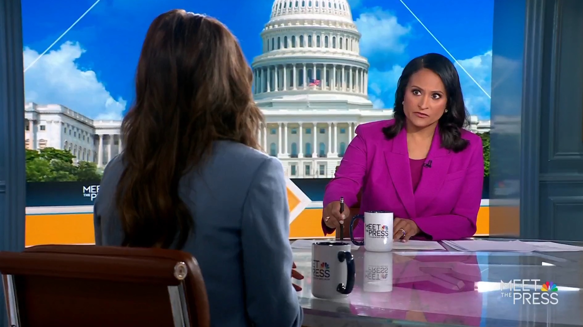 Kristi Noem clashes with NBC anchor Kristen Welker over ‘inhumane’ conditions at Alligator Alcatraz