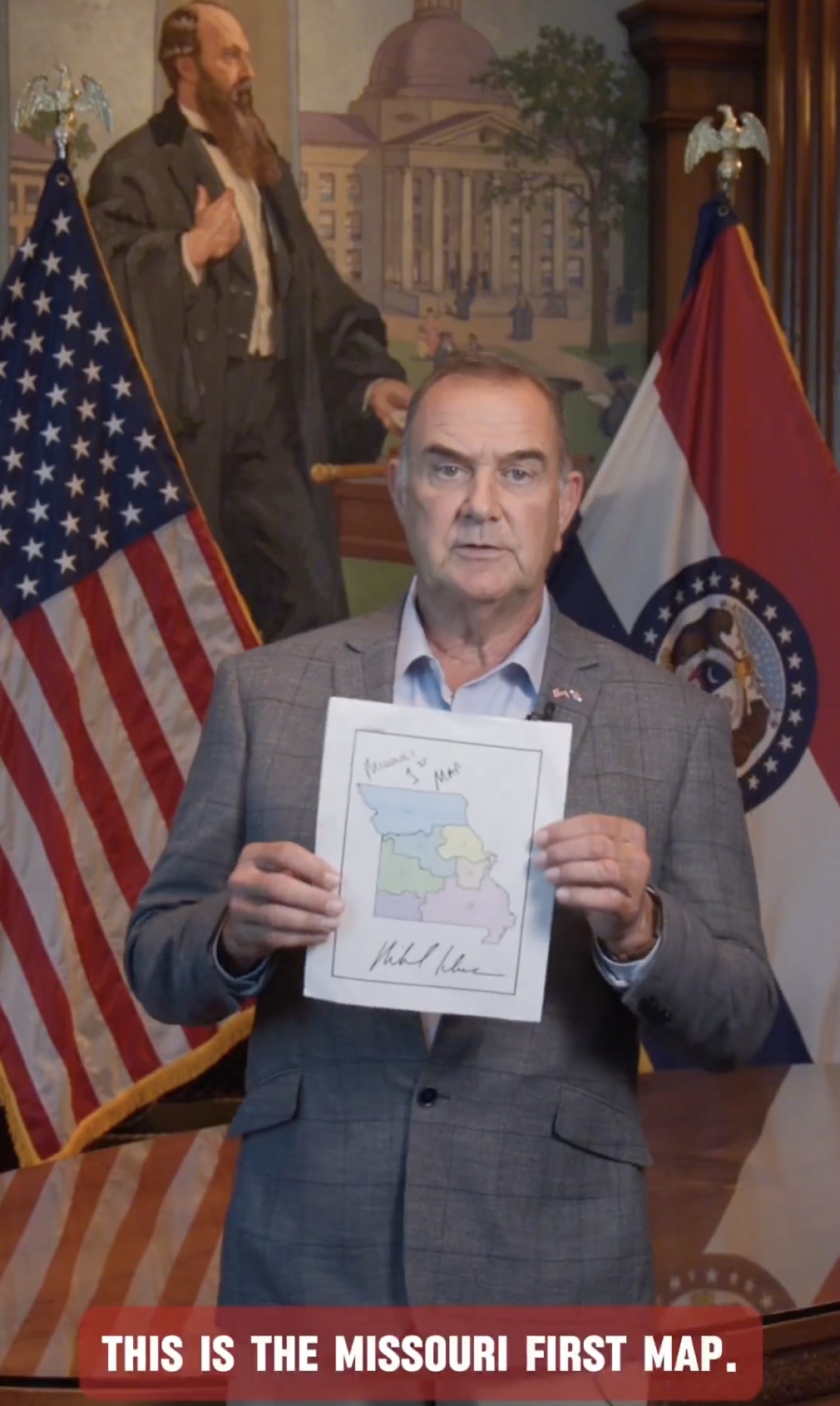Missouri’s GOP governor calls special session to redraw congressional map after Texas passes redistricting bill