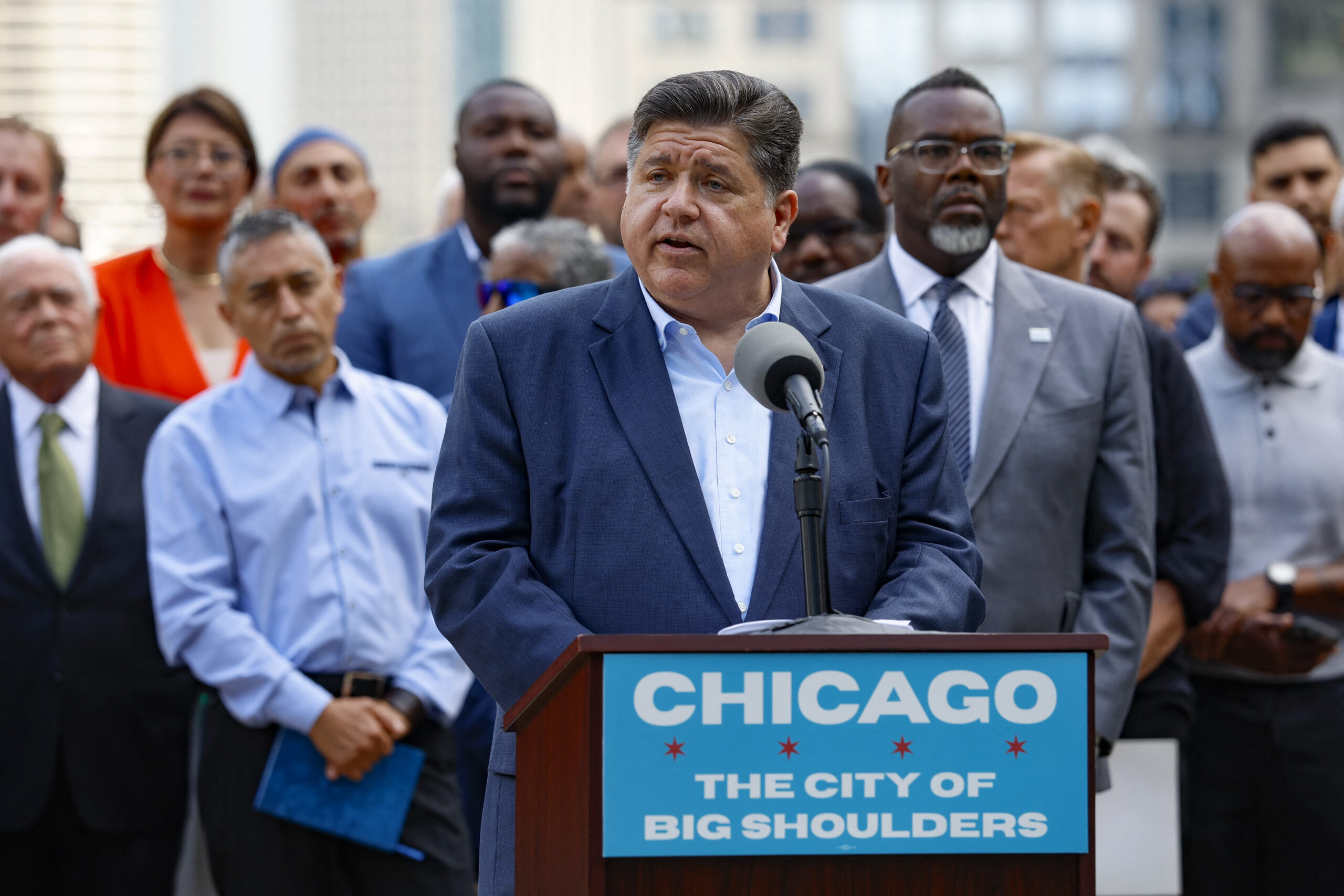 Pritzker says ‘action will be met with a response’ after Trump threatens to send National Guard to Chicago