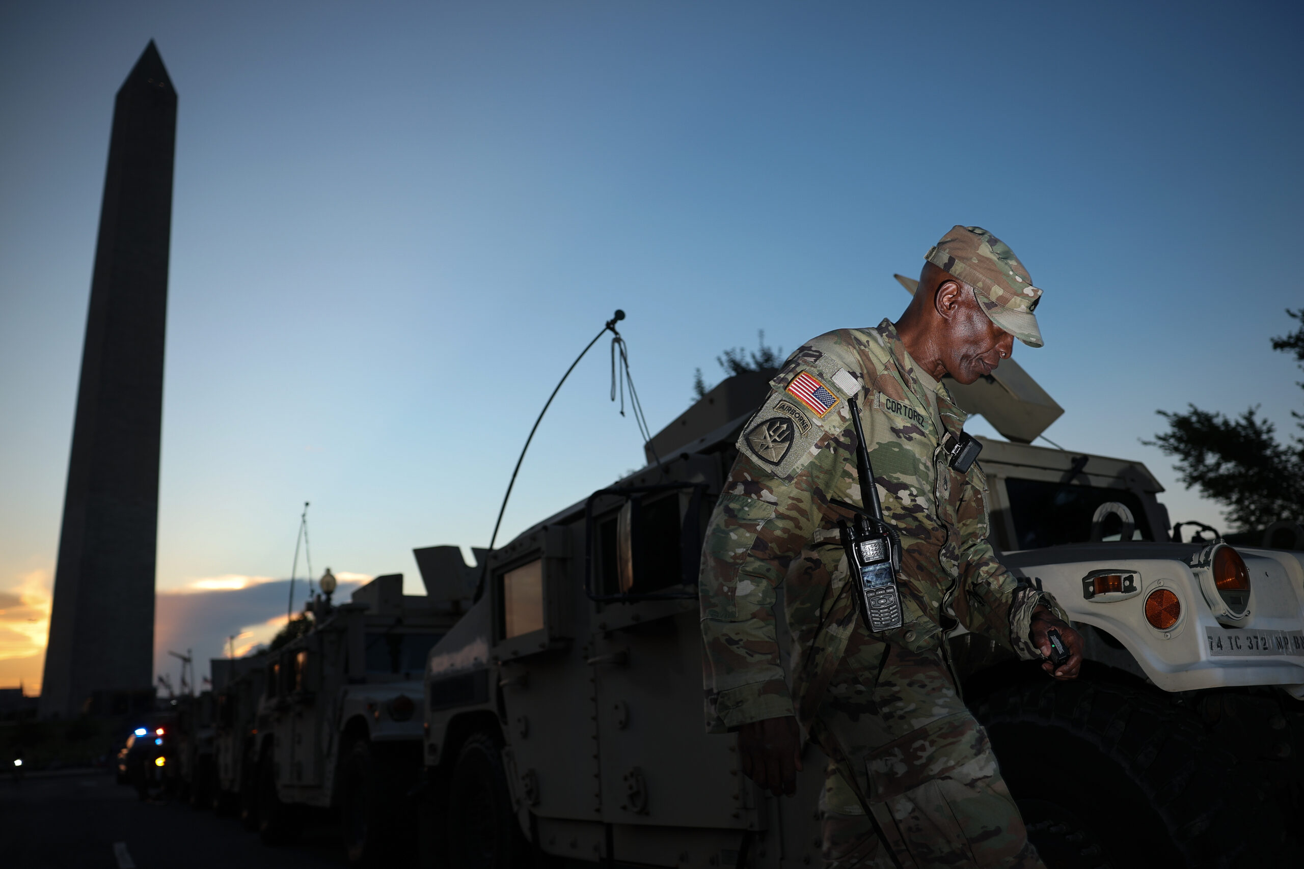 National Guard takes to the streets of DC in support of Trump’s crime crackdown: ‘Reporting for duty’ 