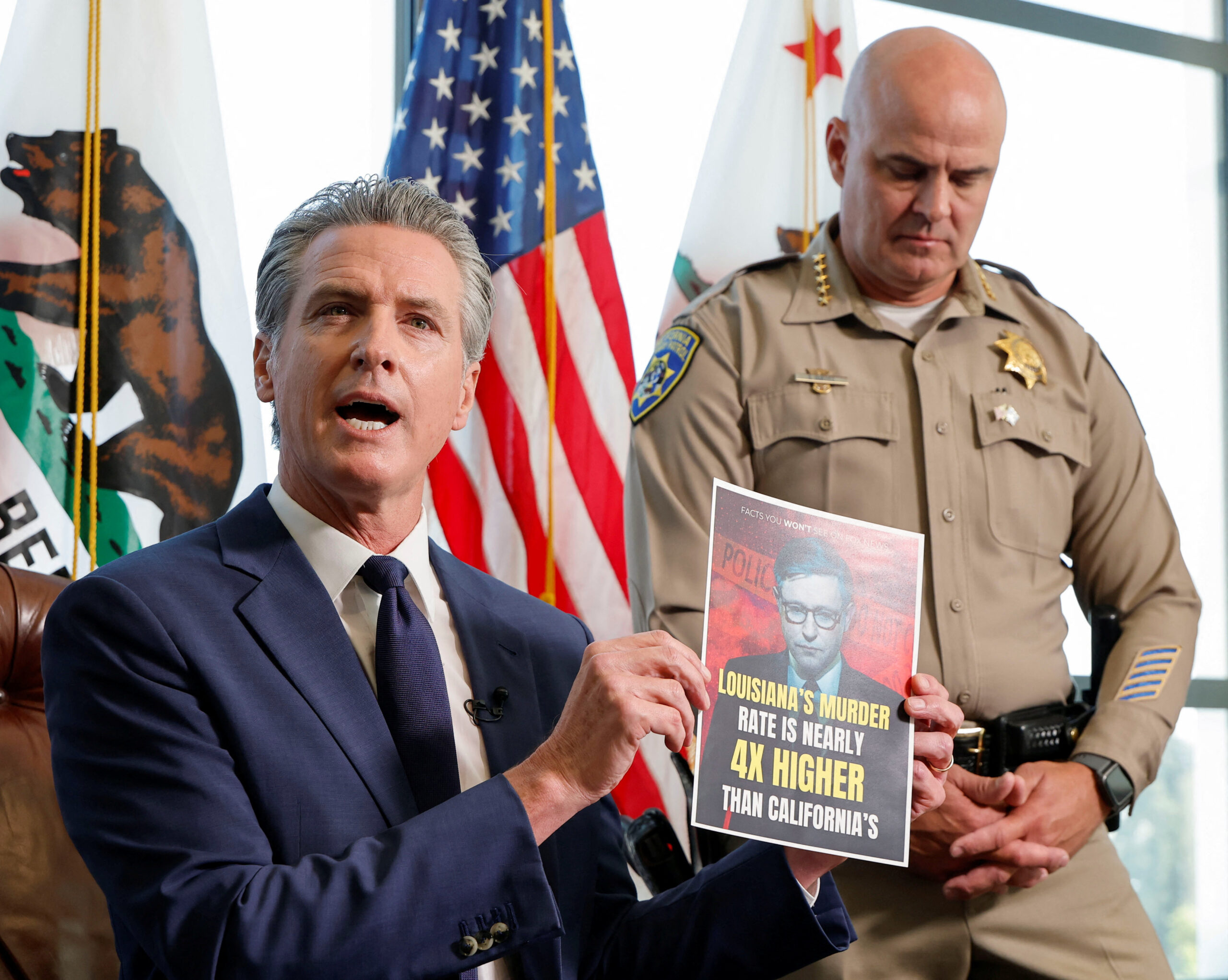 California Gov. Newsom says crime is higher in Republican-led cities as San Francisco residents sue over drug policies destroying their city