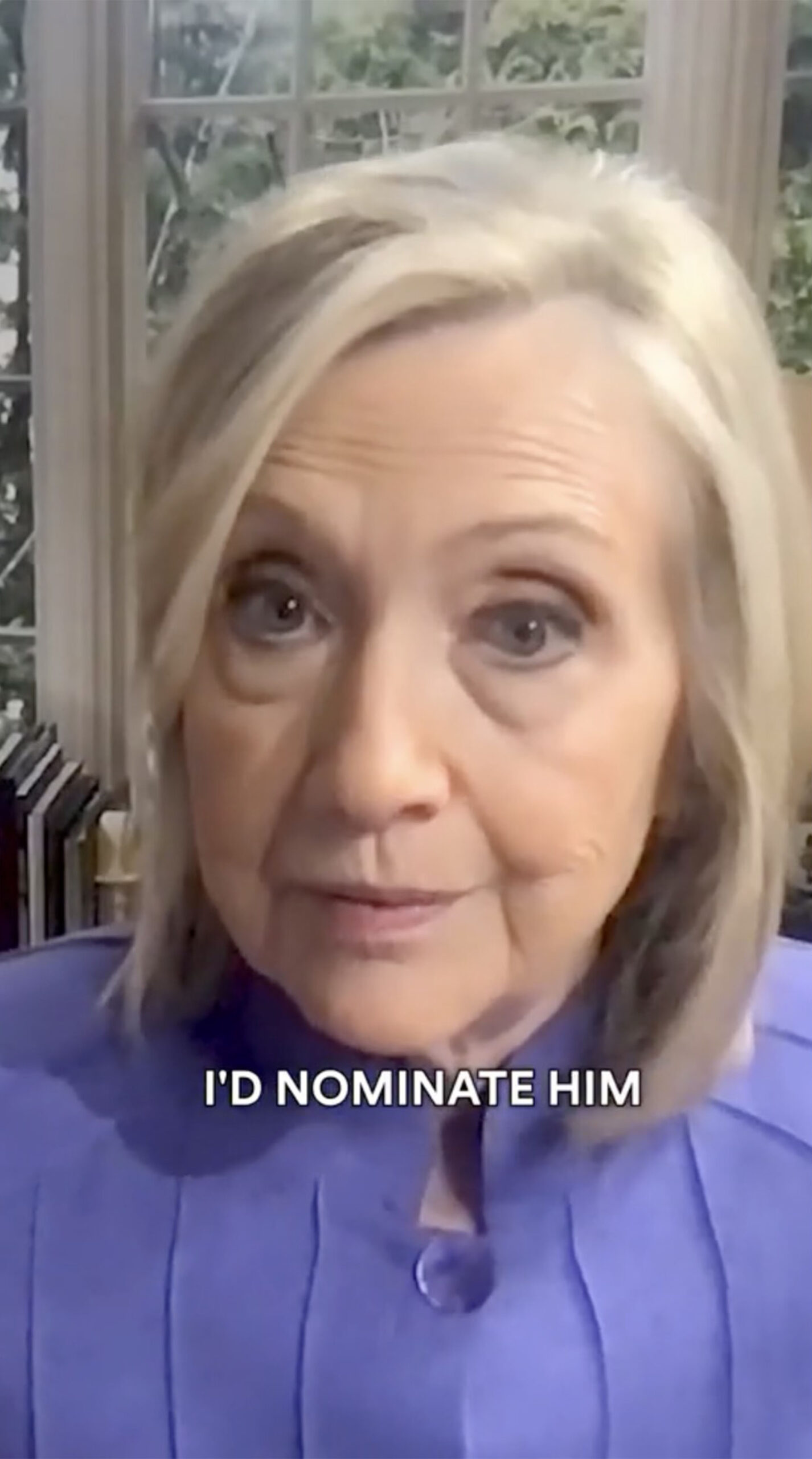 Hillary Clinton admits she would nominate Trump for Nobel Peace Prize if he helps end war in Ukraine