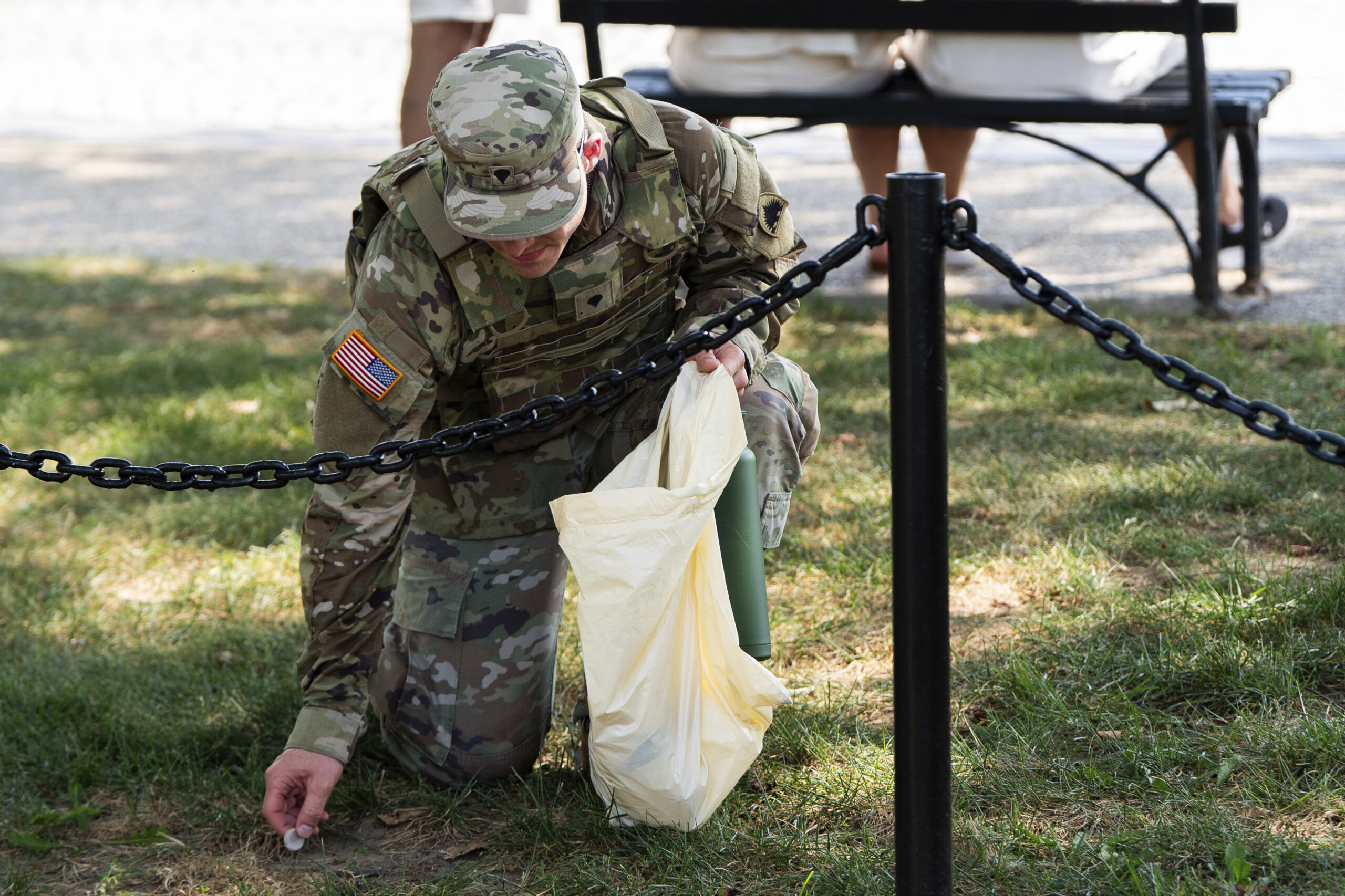 National Guard troops in DC turn to custodial work, landscaping to make capital ‘beautiful again’