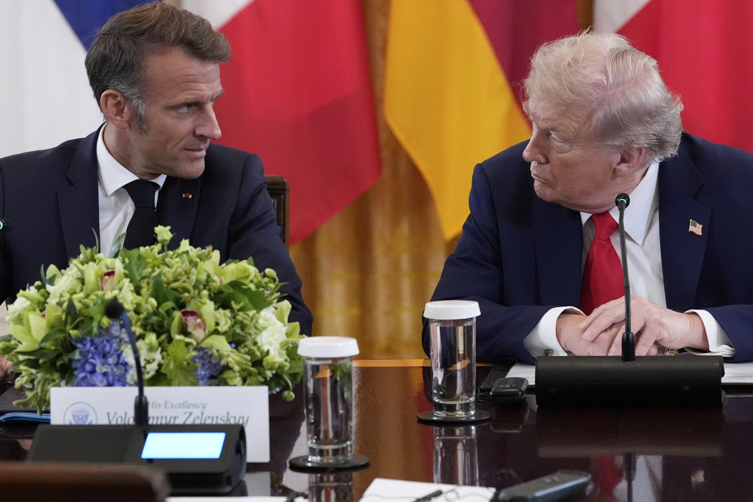 Hot mic catches Trump’s ‘crazy’ whisper to French prez Macron before multilateral meeting