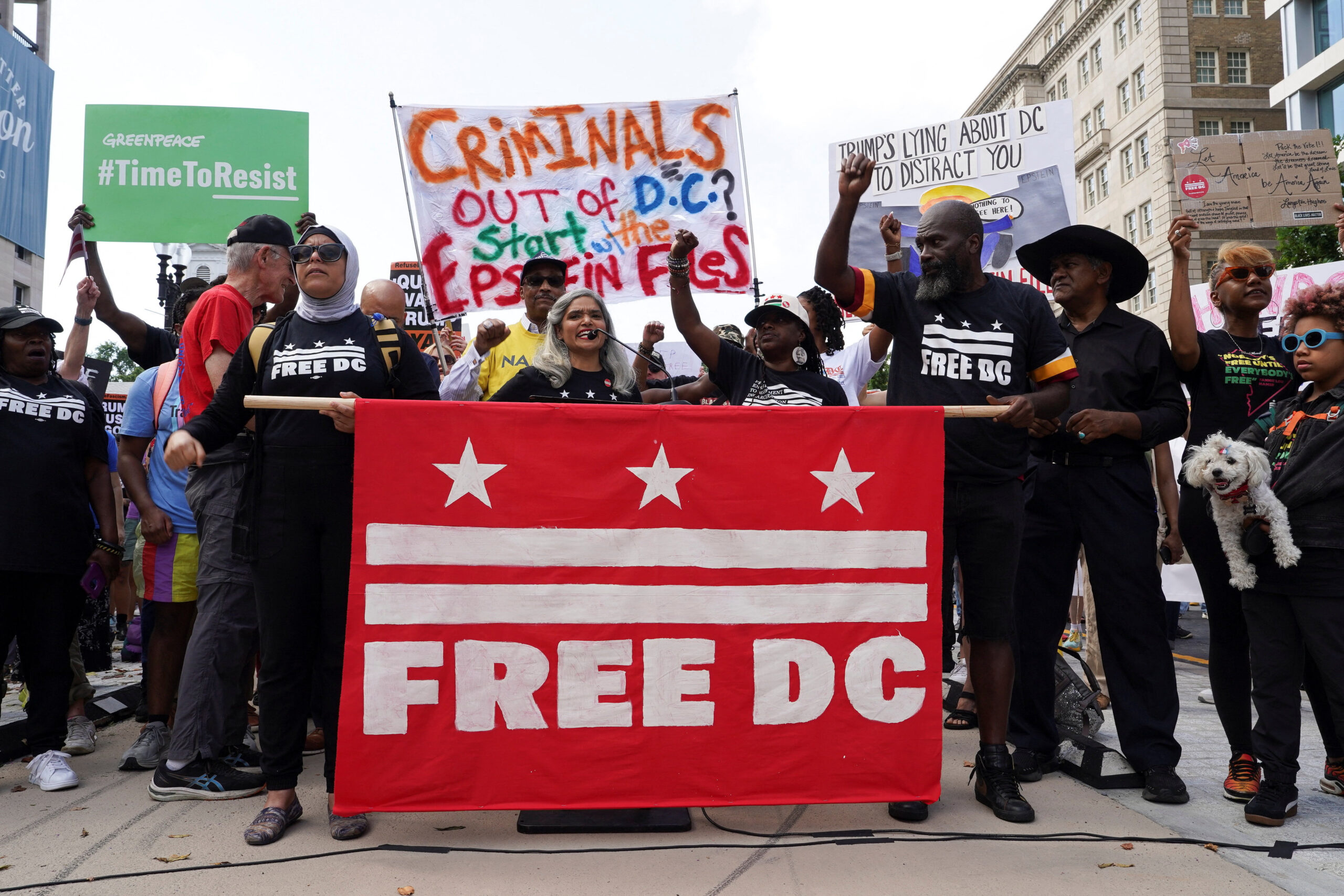Left-wing dark-money megadonors, including George Soros, contribute $20M to groups funding protests against Trump’s DC crime crackdown 