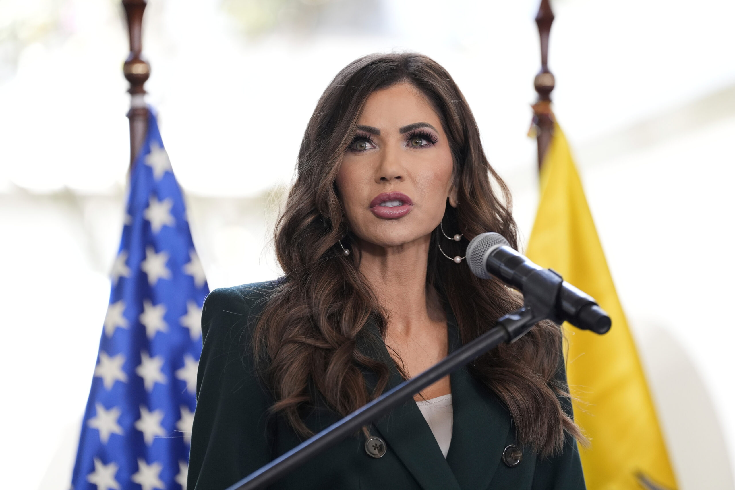 DHS Secretary Kristi Noem unveils plans for new migrant detention space in Indiana: ‘The Speedway Slammer’  