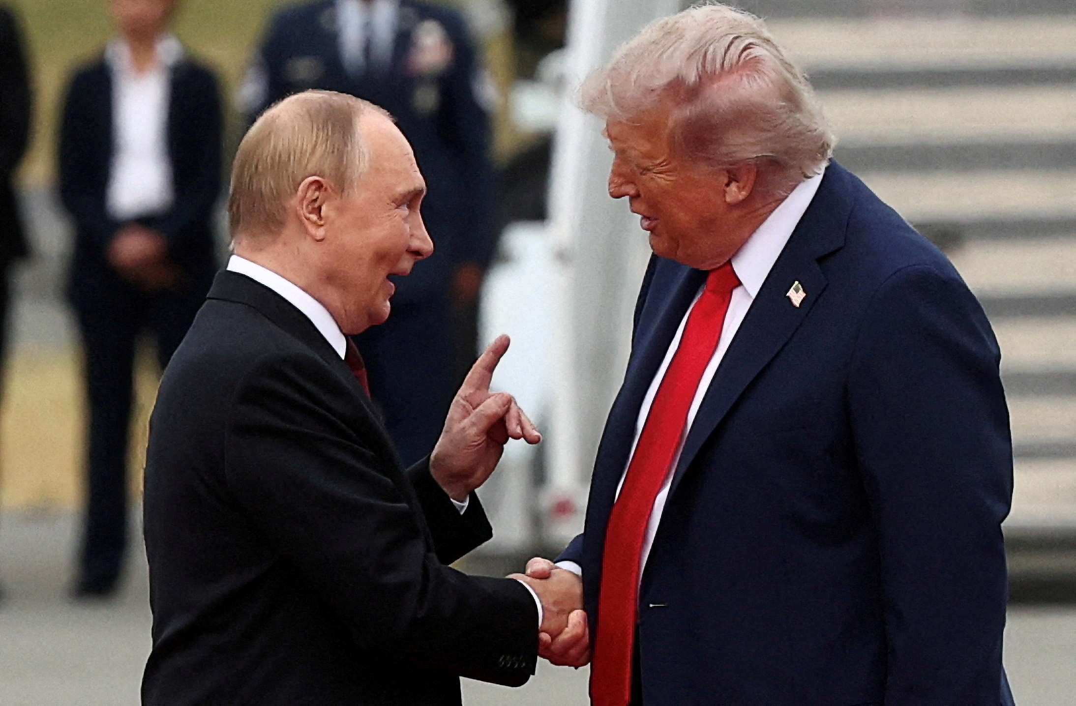 Printout identifying gift, menu at Trump-Putin summit left at hotel printer