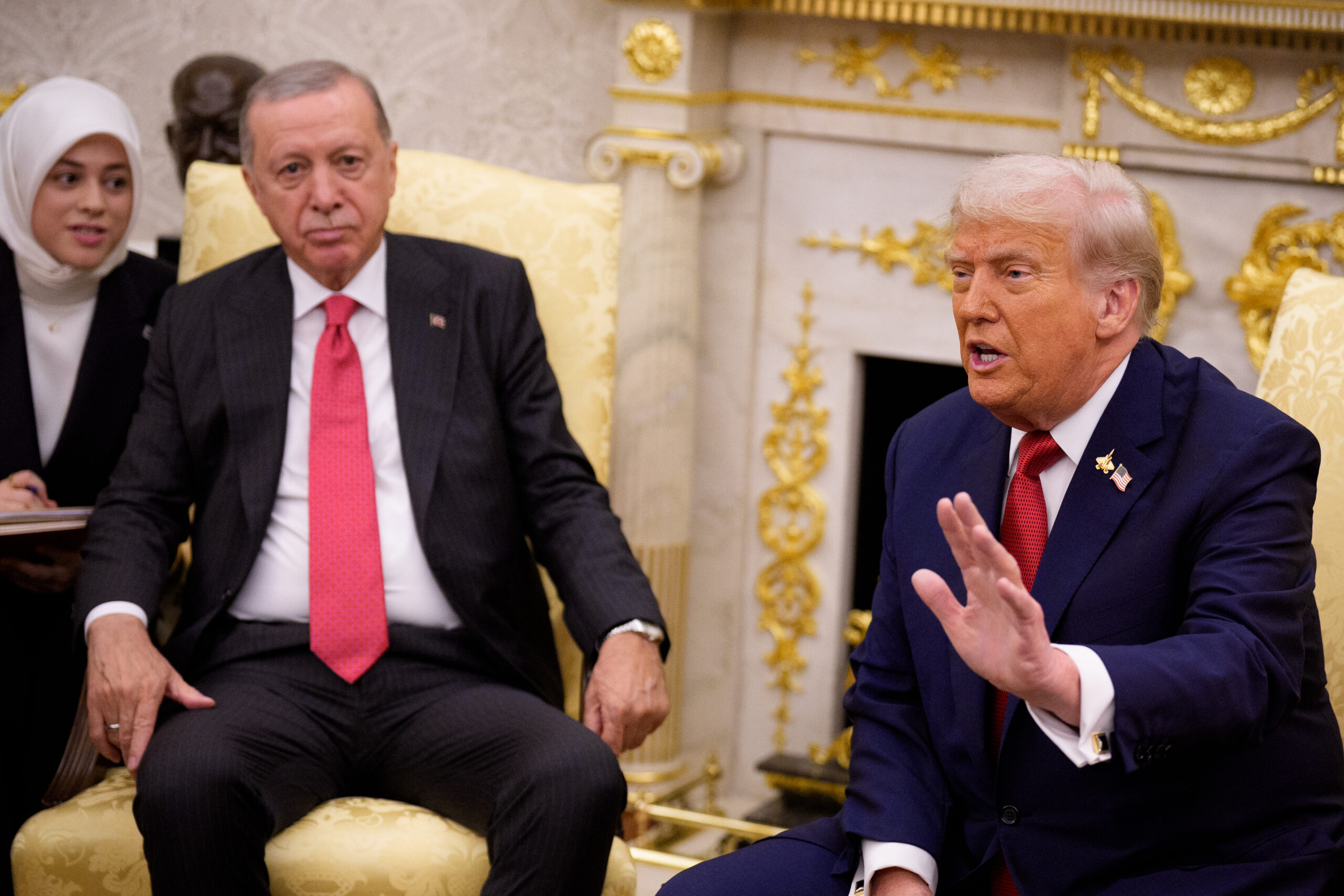Trump calls out Turkish president for buying Russian oil during Oval Office visit