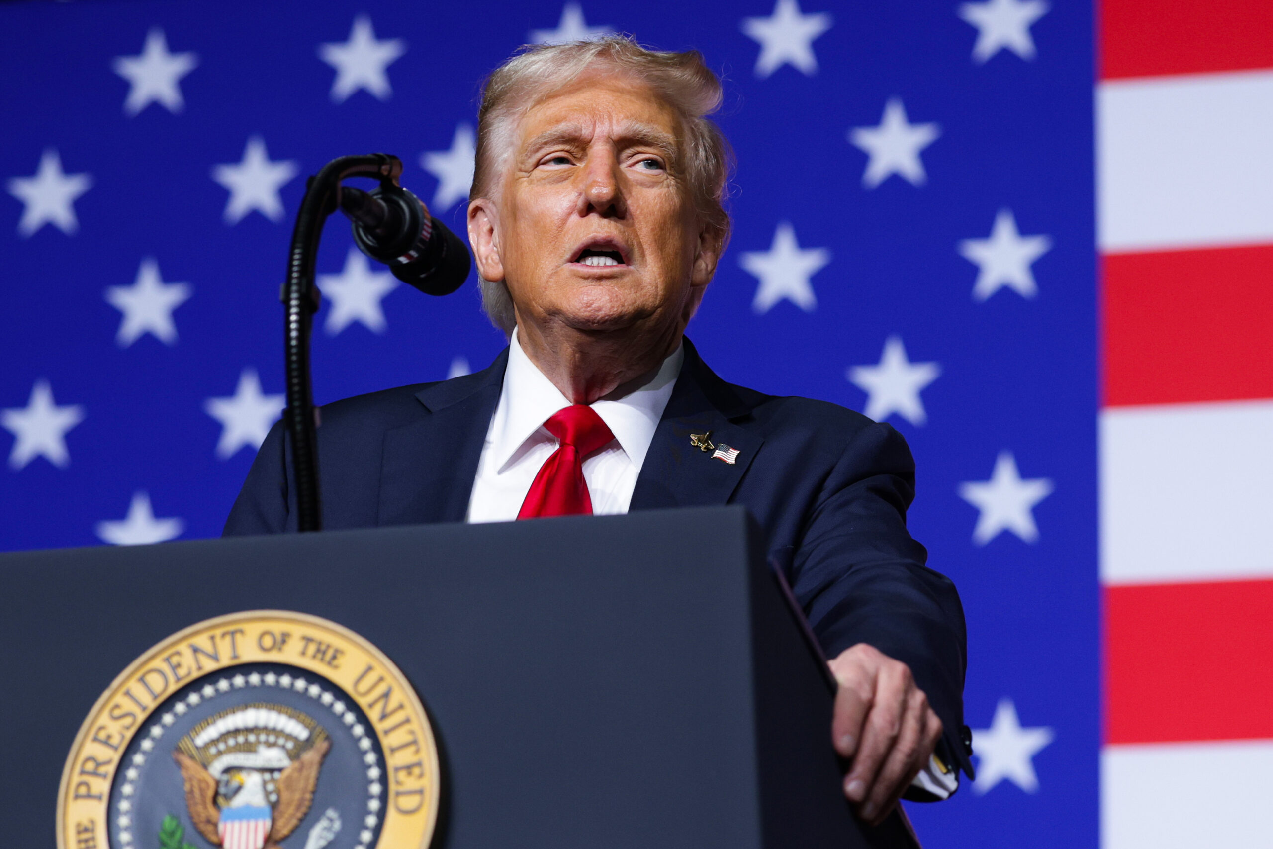 Trump threatens foes and ‘enemy from within’ while demanding Nobel Peace Prize in speech to generals