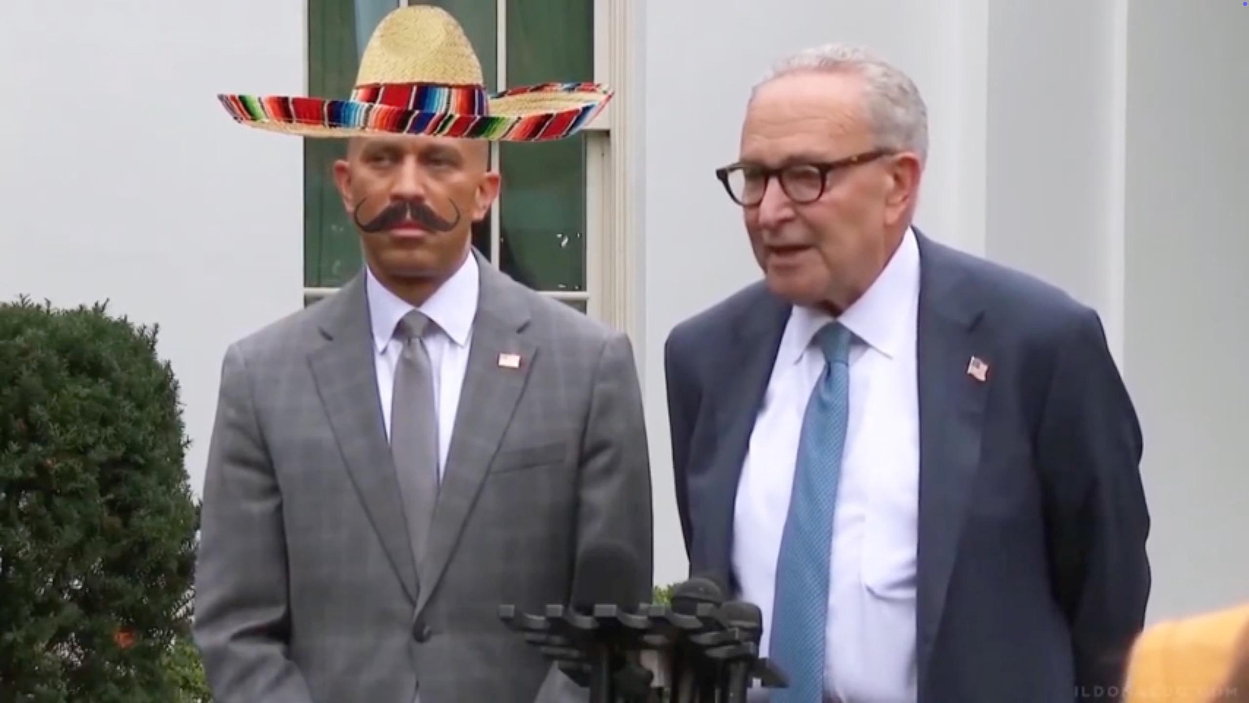 Trump mocks Chuck Schumer and Hakeem Jeffries in AI-generated video after failed government shutdown meeting 