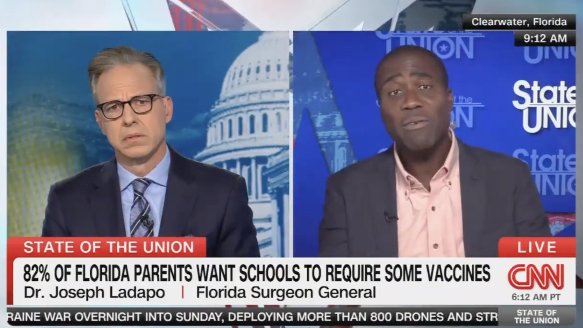 Fla. surgeon general says he didn’t study whether eliminating vaccine mandates would increase disease
