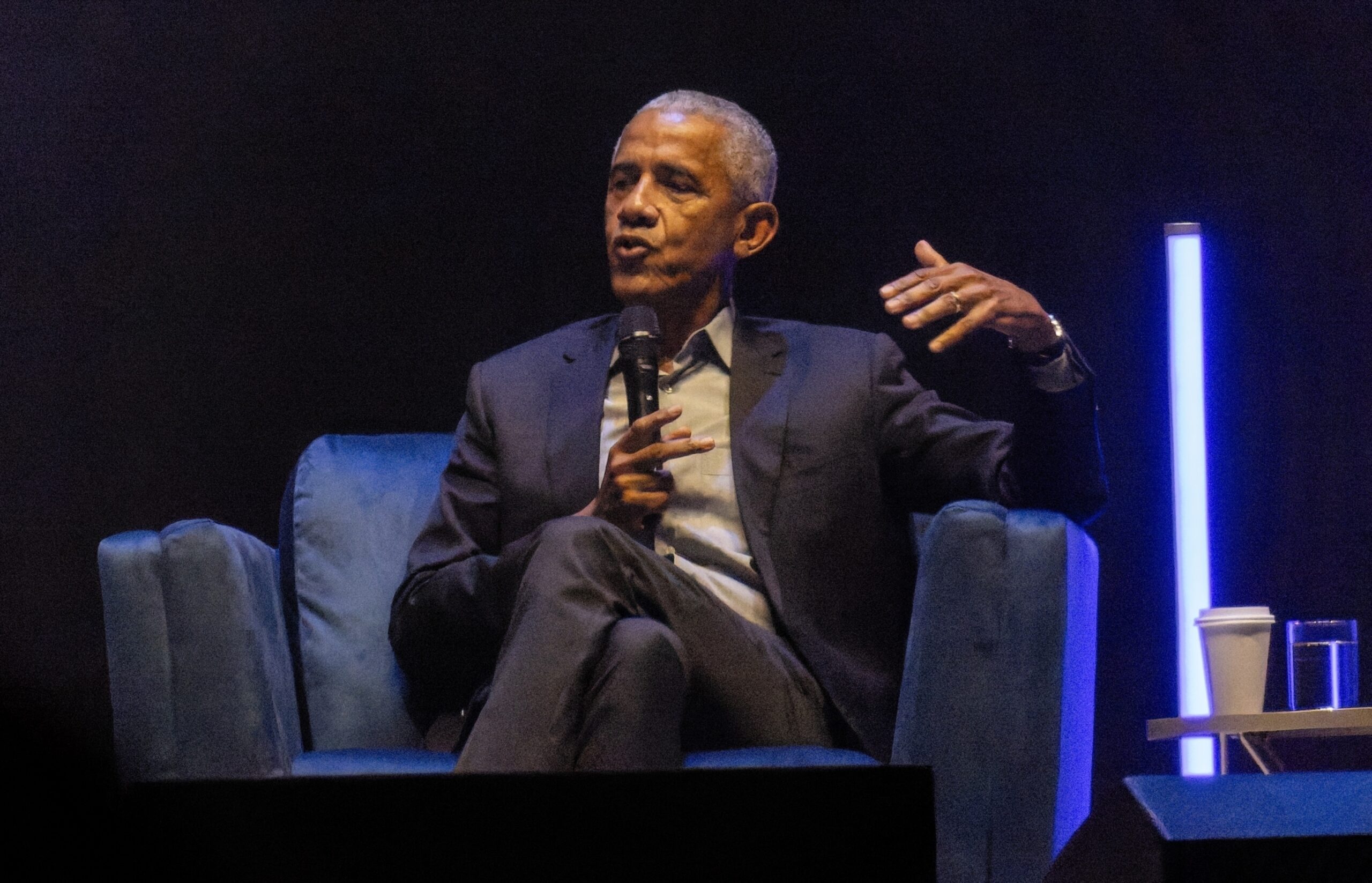 Money donated to build Obama library being sent on to politically charged Tides group