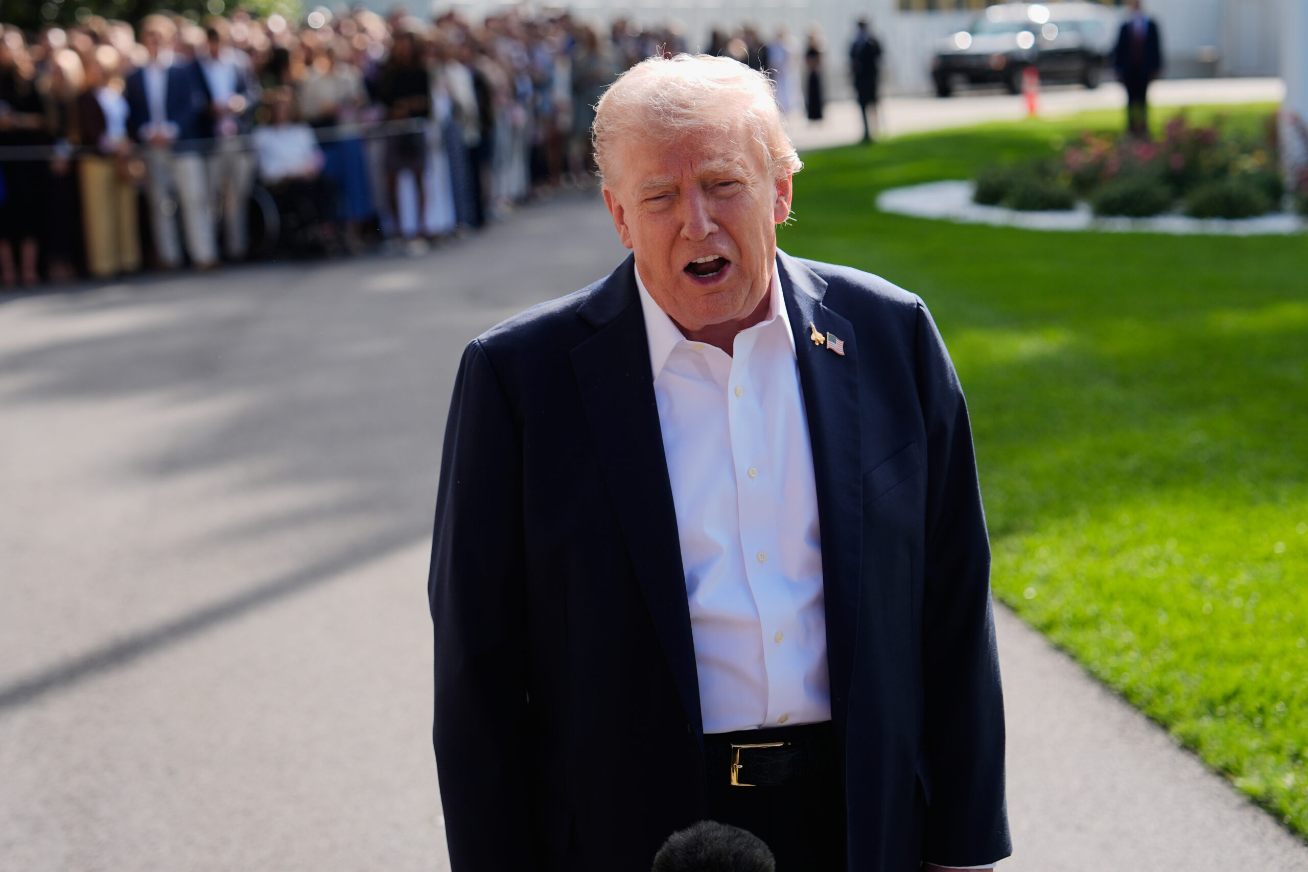 Trump predicts ‘there will be others’ after James Comey indictment, but denies having ‘list’ of enemies to prosecute