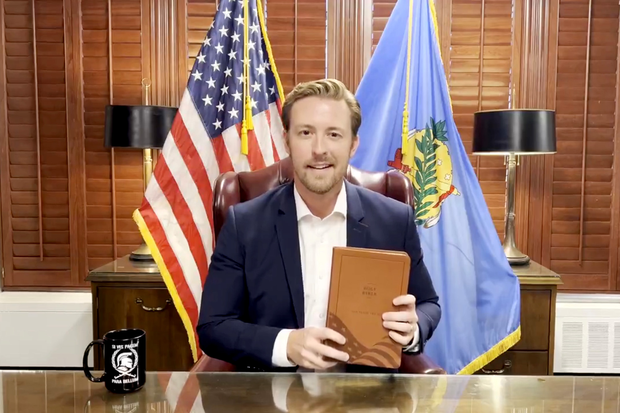Oklahoma schools boss Ryan Walters, who called for Trump Bibles in classrooms, resigns