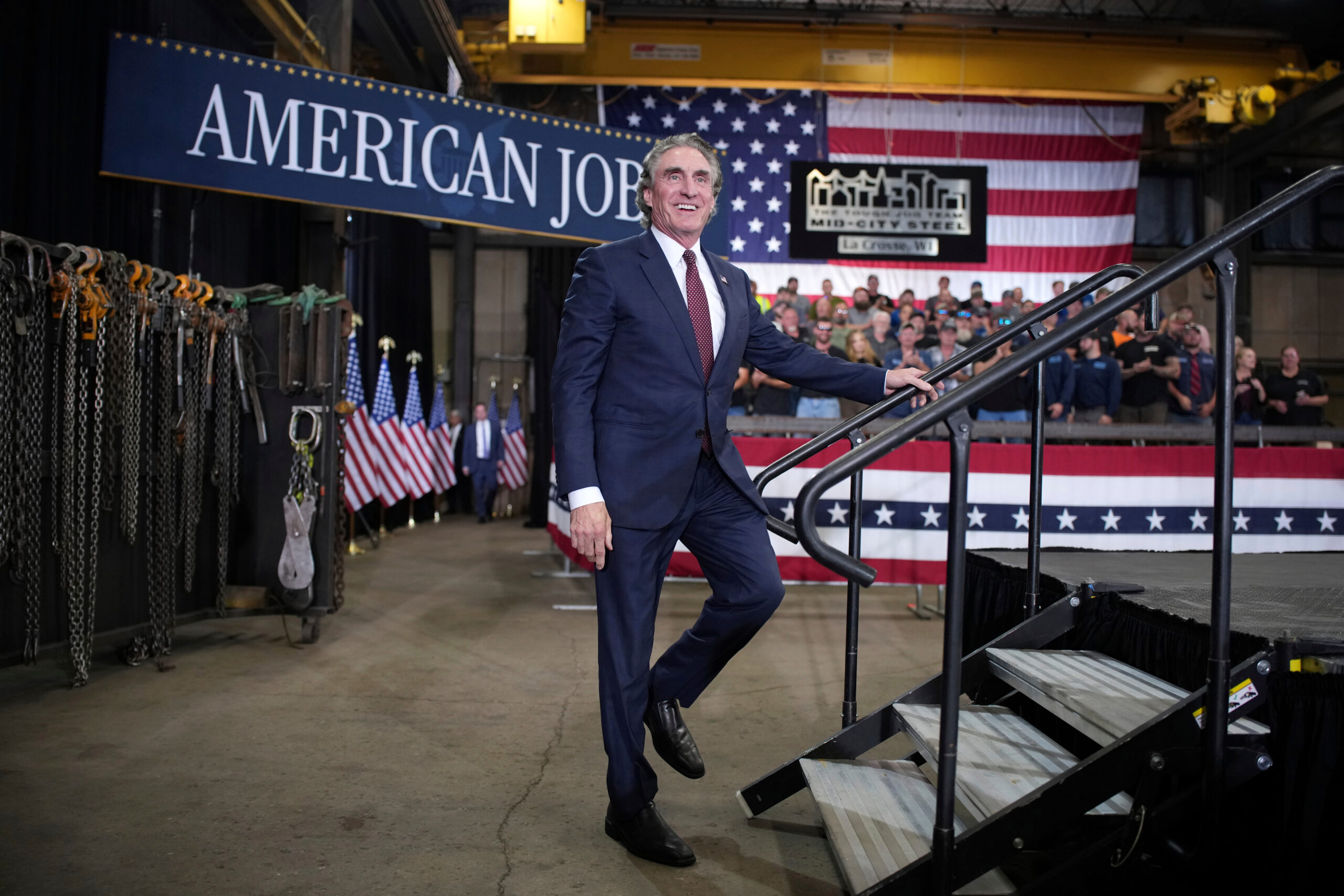 Interior Secretary Doug Burgum tells ‘Pod Force One’ the joke that got him into seven business schools