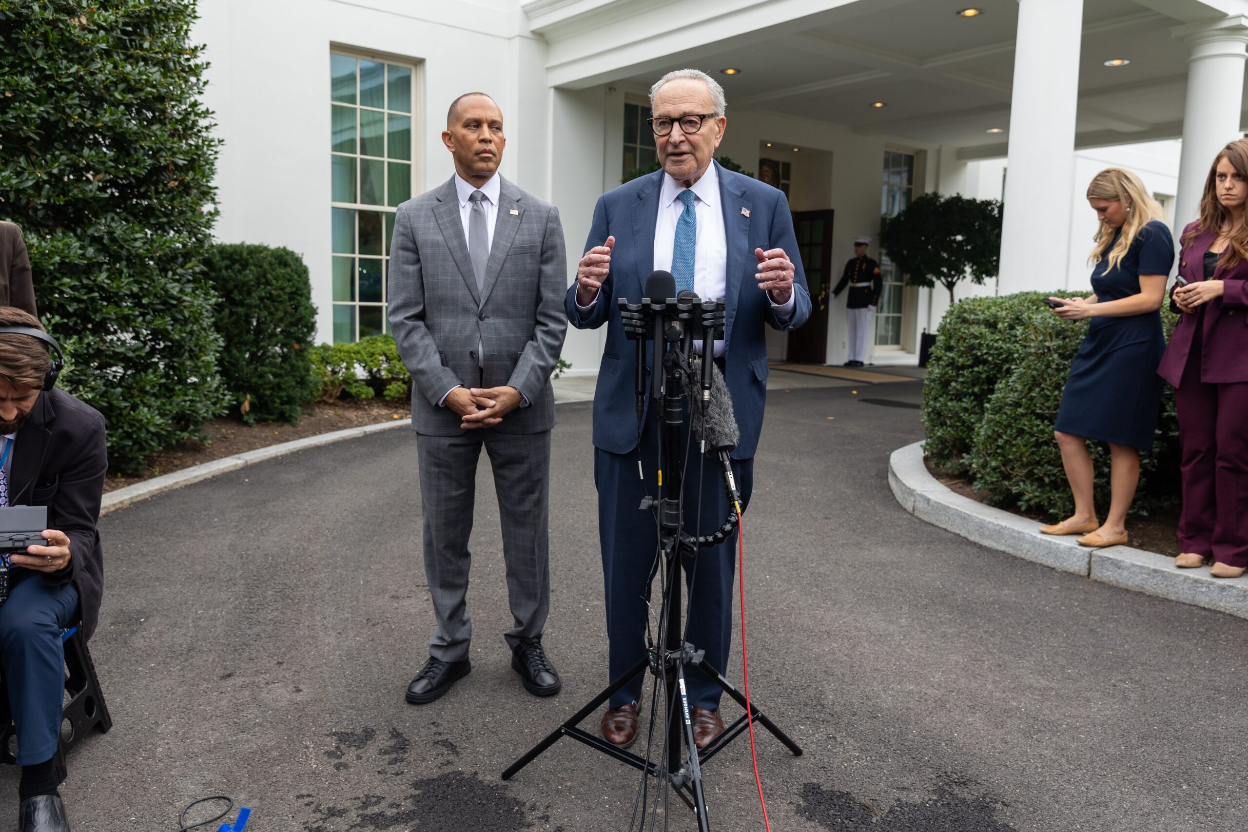 Senate Democrats block stopgap funding bill, setting up government shutdown