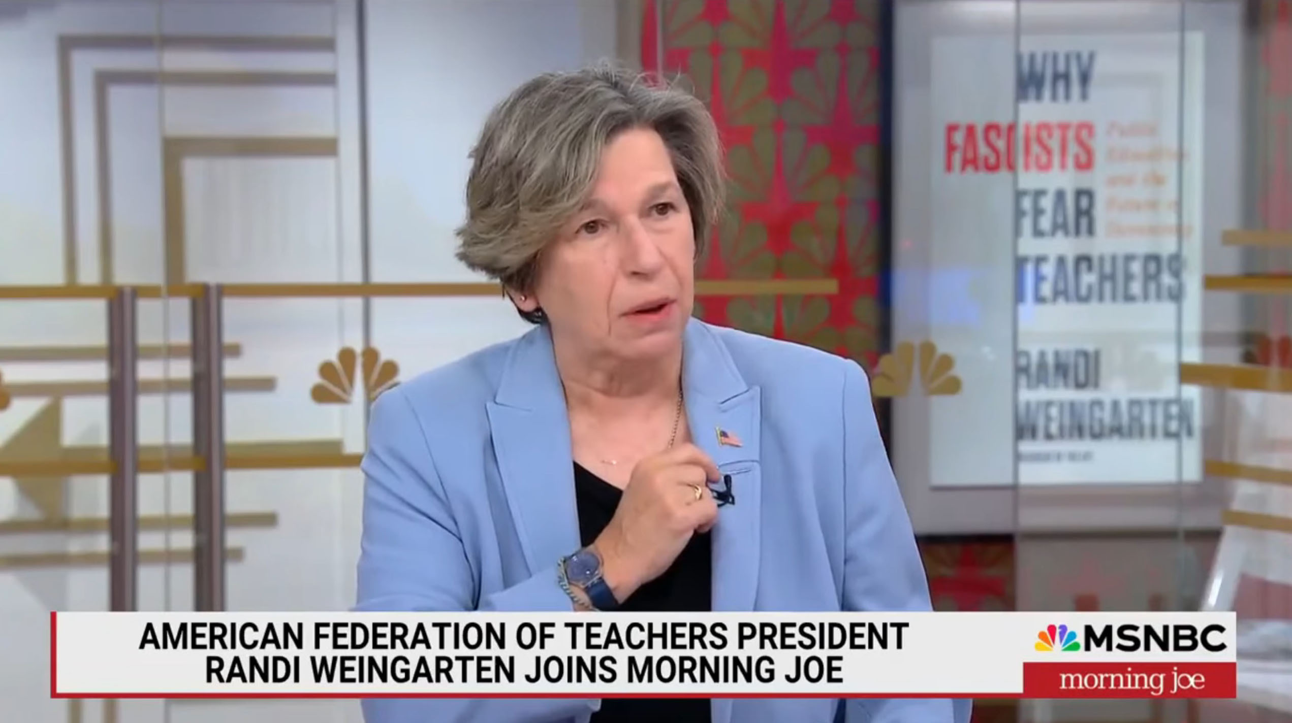 Teachers union boss Randi Weingarten slammed for invoking Nazi occupation while promoting new book