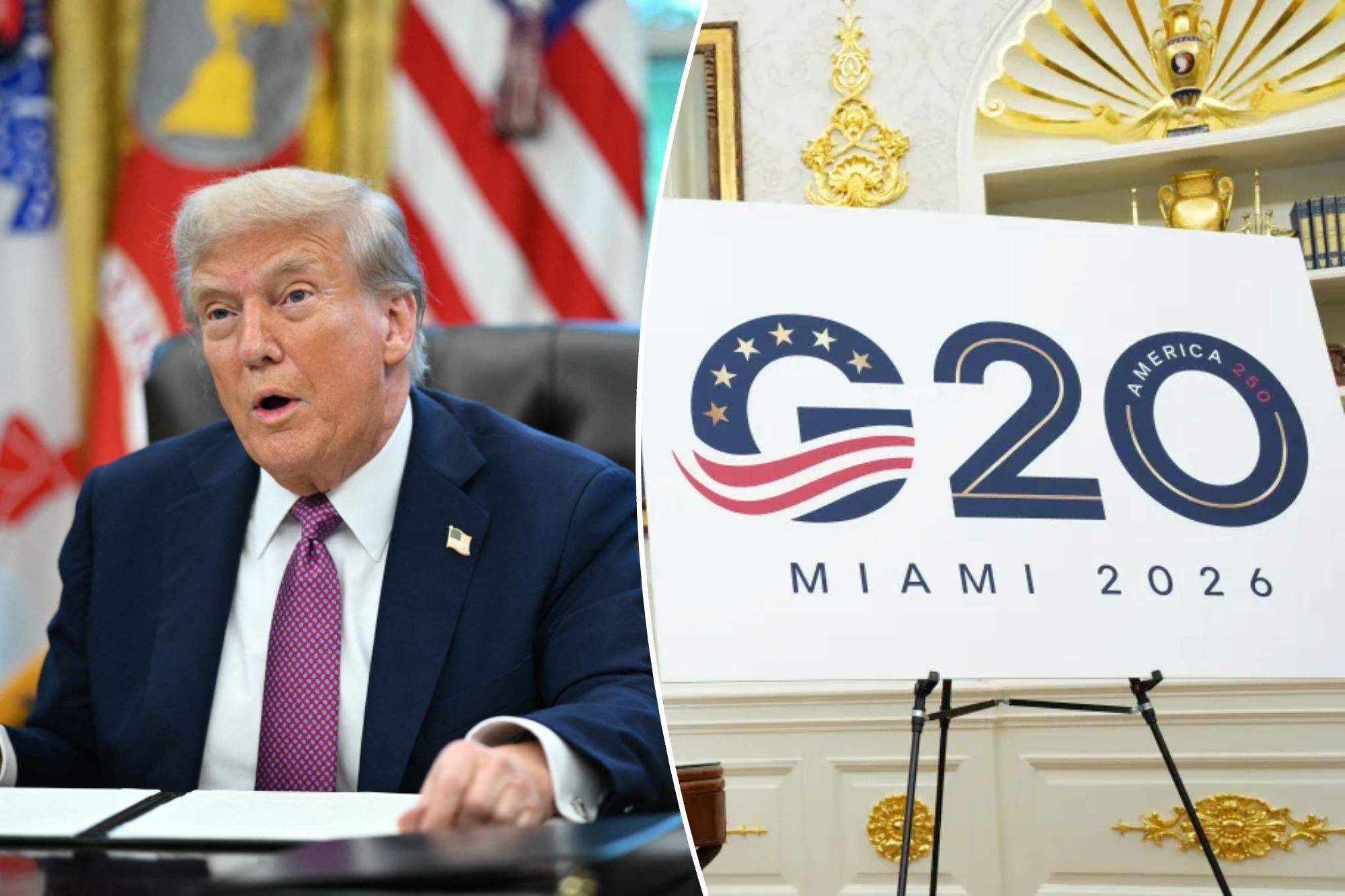 Trump says his own resort will host 2026 G20 summit:  ‘Everybody wants it there’