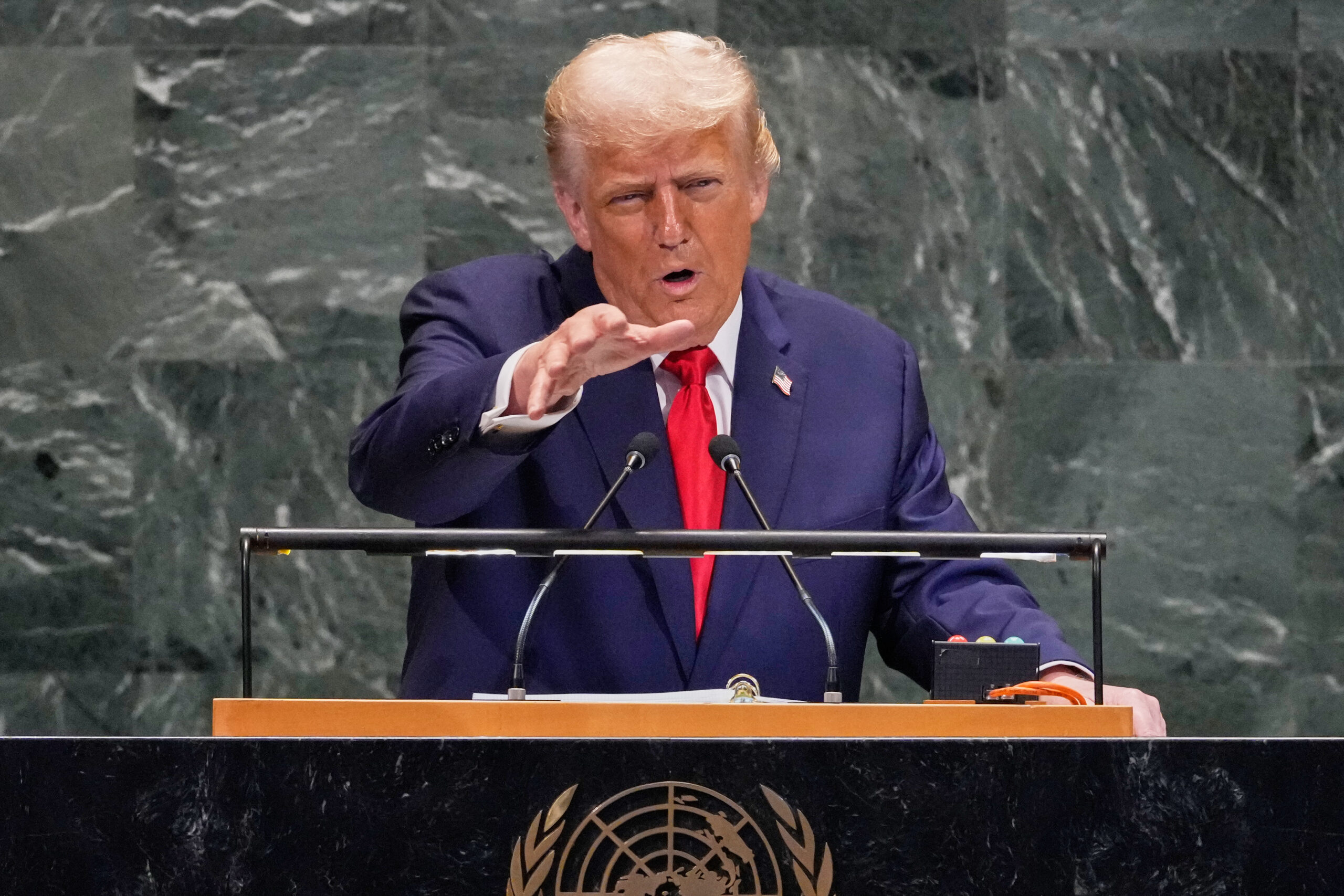 Trump warns Europe ‘being devastated by energy and immigration’ in UN speech