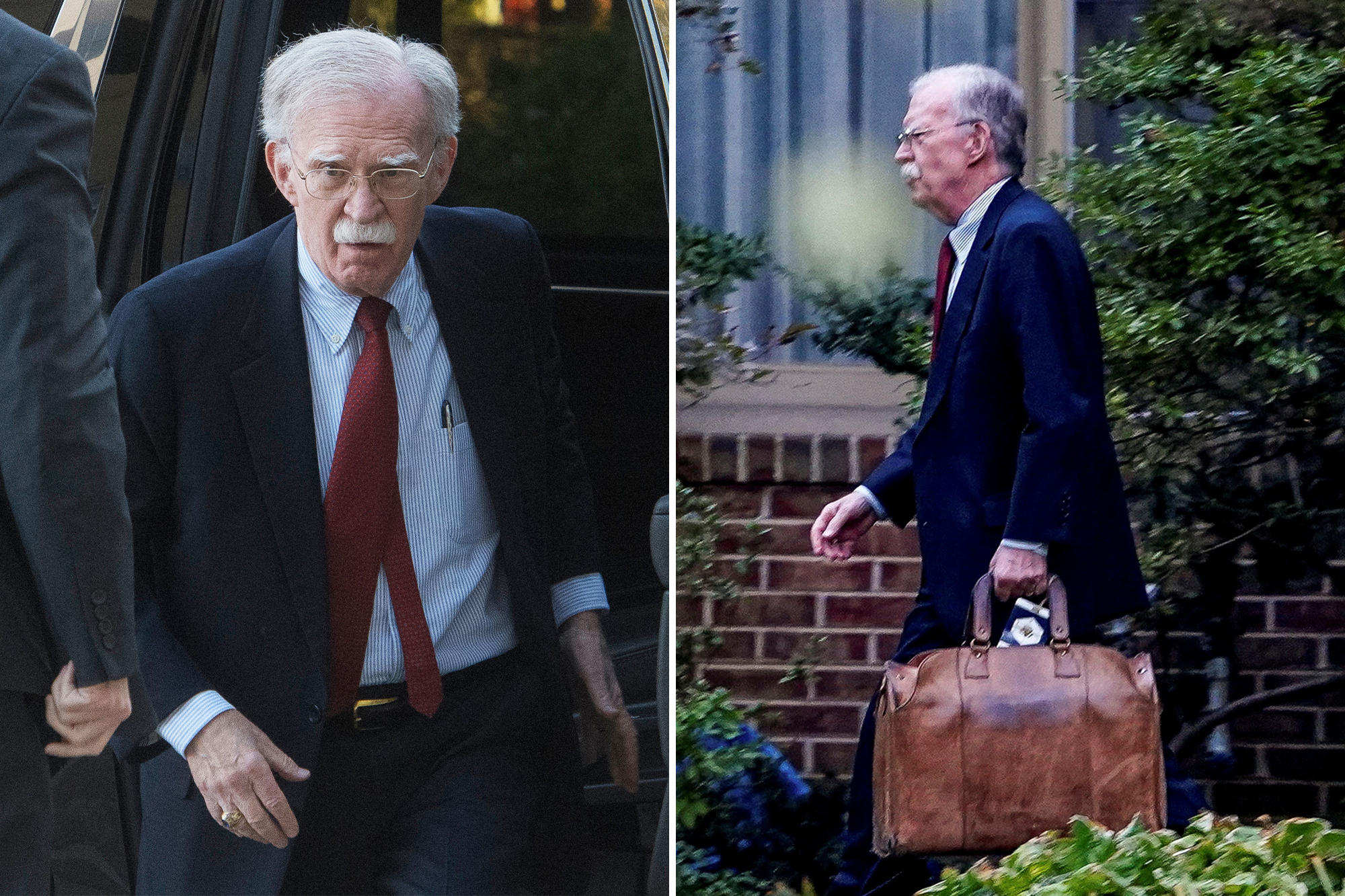 John Bolton surrenders to authorities after indictment over mishandling classified information