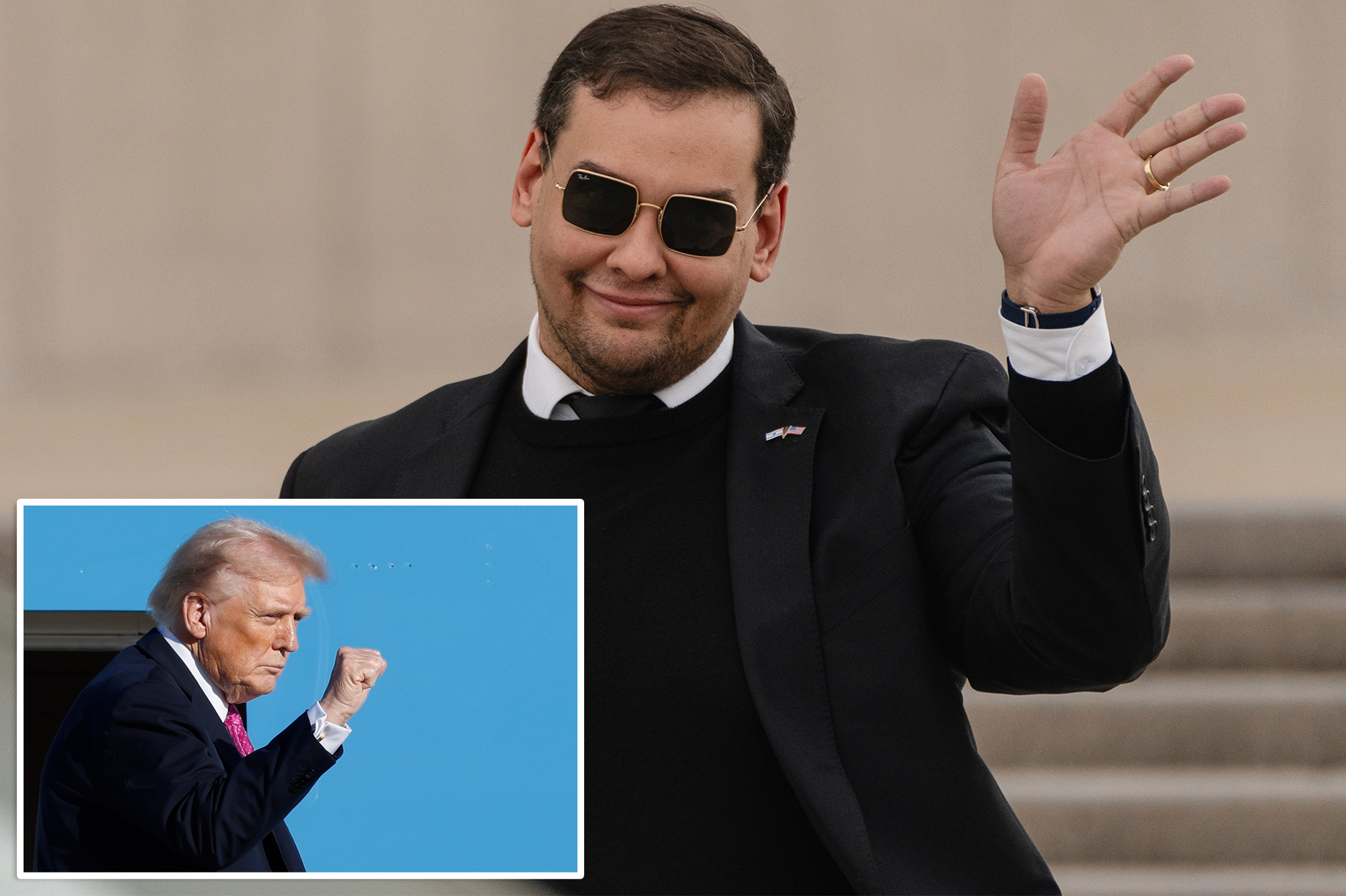 Trump orders lying ex-Long Island Rep. George Santos released from prison: ‘Have a great life!’